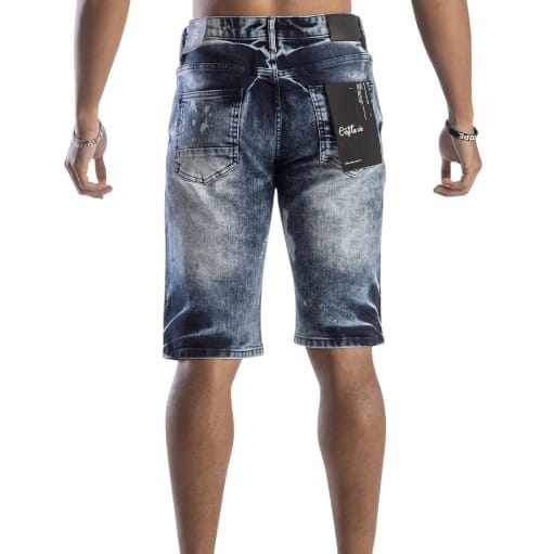 Cest La Vie Washed Denim Short (Universe)