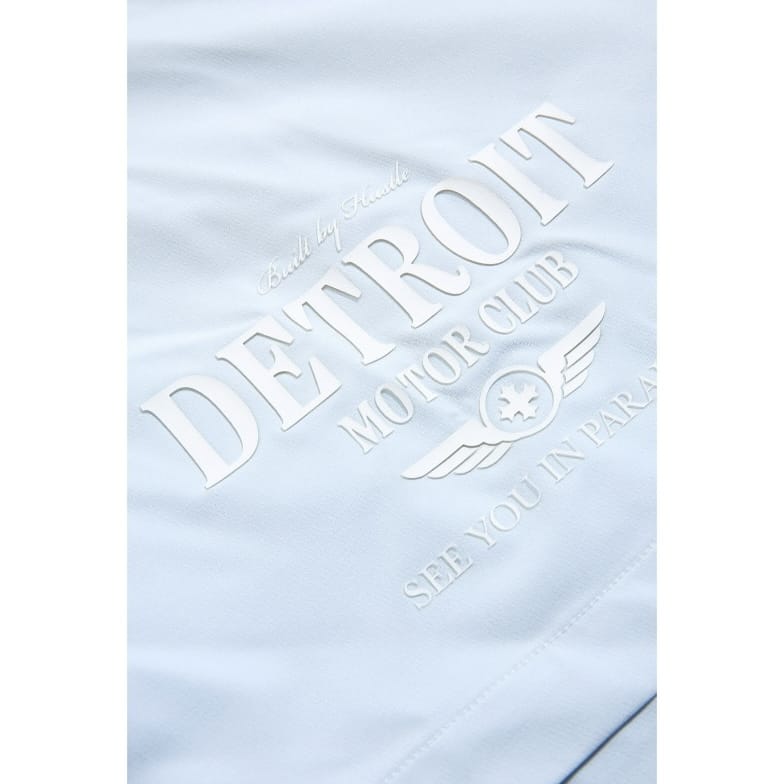 See You In Paradise Detroit Motor Club SS Shirt & Short Set (Light Blue)
