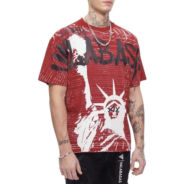 Valabasas Freedom Tee (Rustic Red) VLBS-VT1-1104