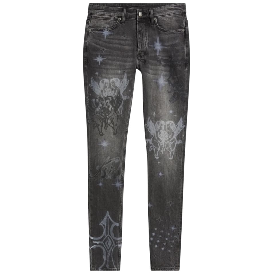 Ksubi Van Winkle Axl Cherub Jeans (Charcoal Grey) MSP26DJ050