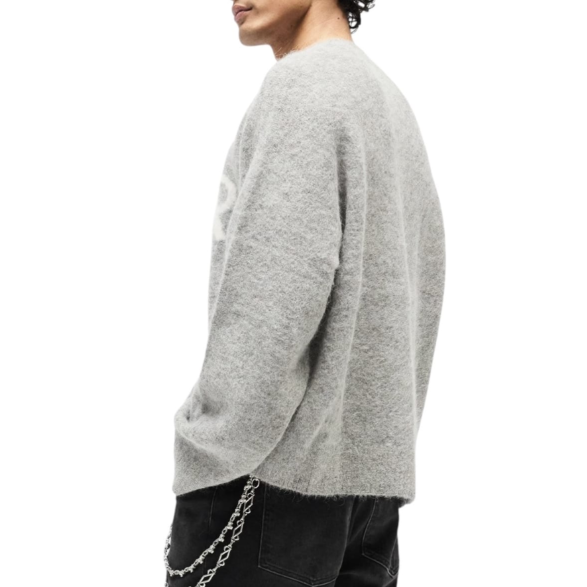 Represent Logo Knit Sweater (Grey) MLM100850-47