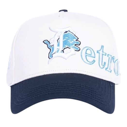 Reference Ligers Script Snapback Hat (Cream/Black) REF855