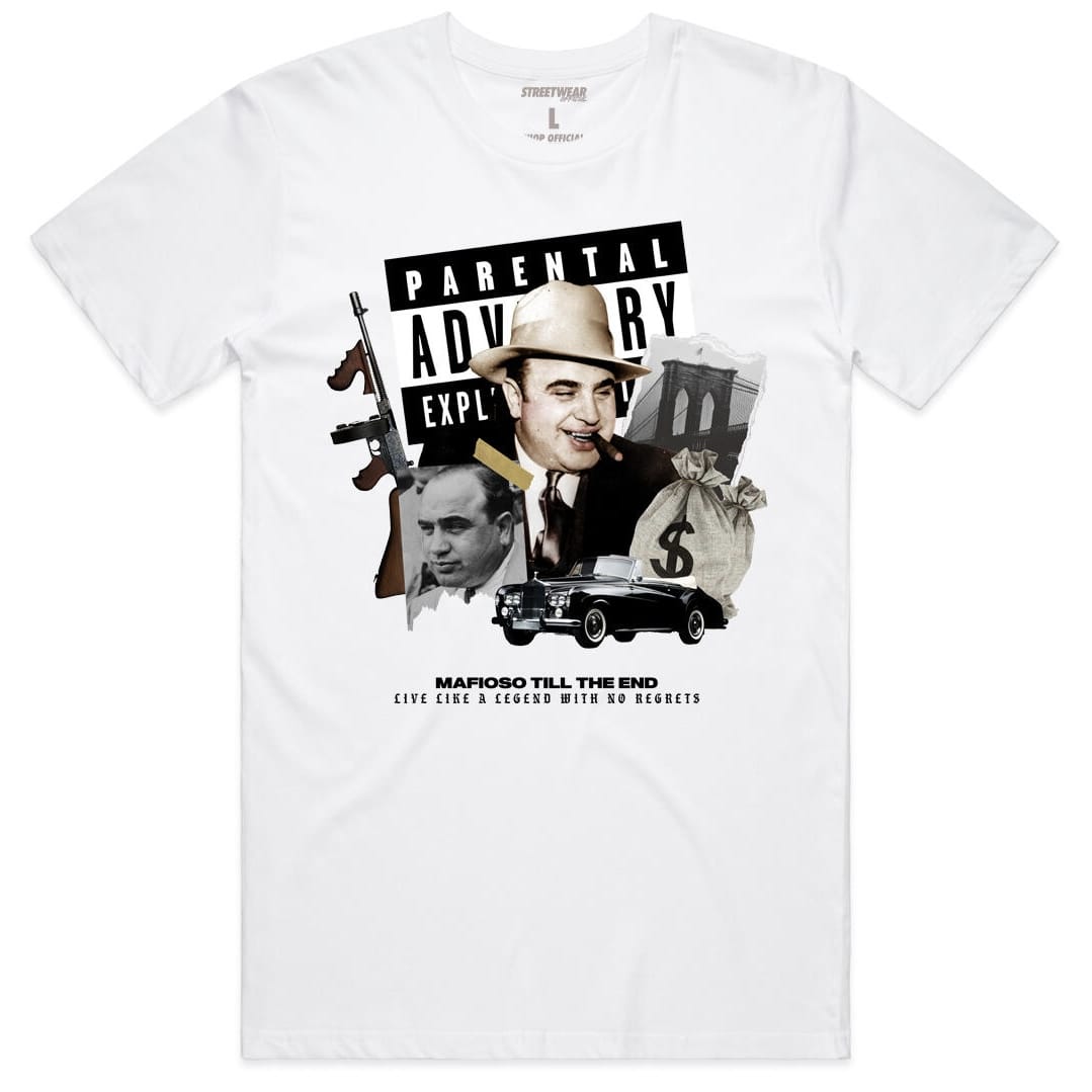 Streetwear Official Mafioso Tee (White)