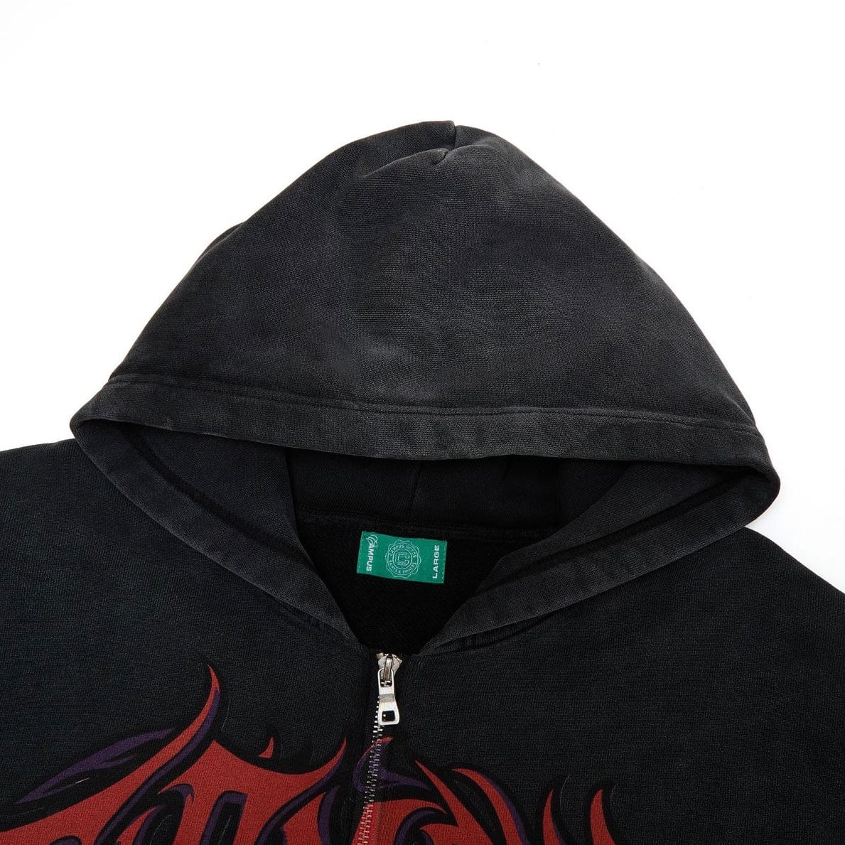 Campus Goods Void Zip Up Hoodie (Black) CG-S26-051
