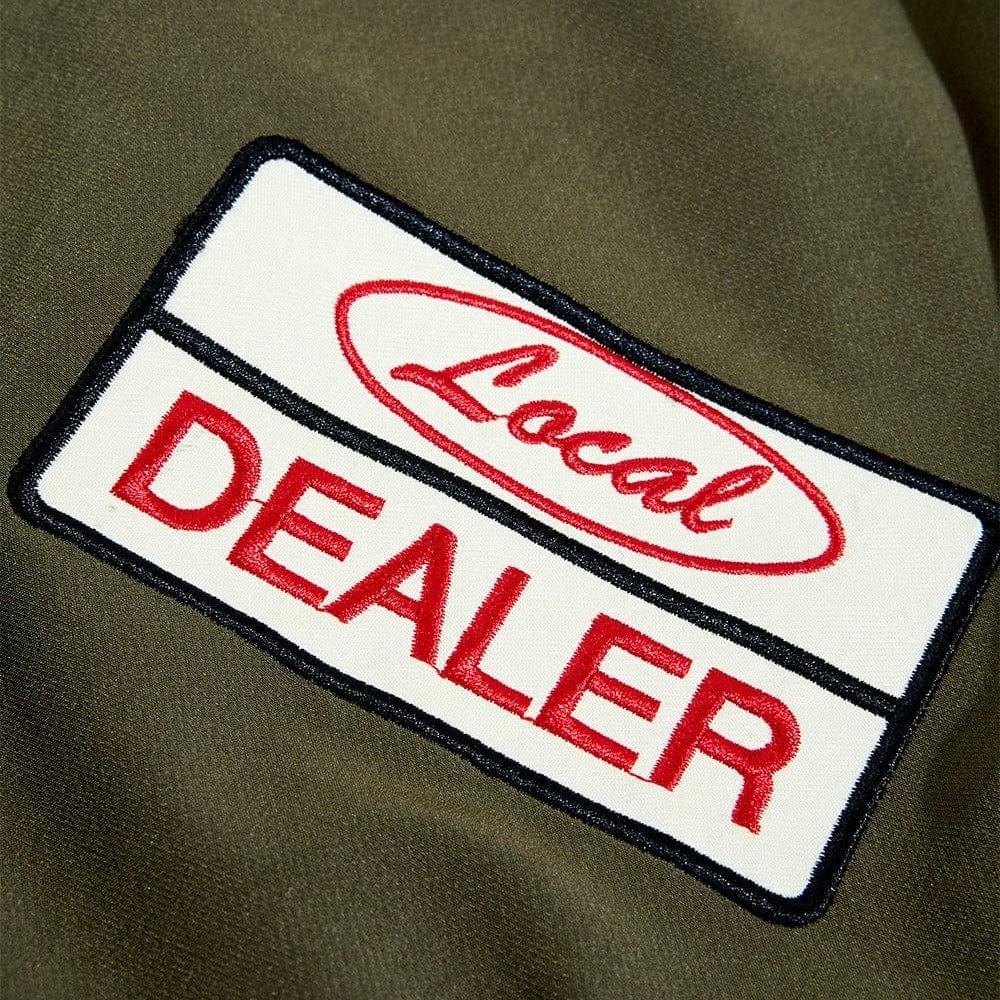 Jordan Craig Local Dealer Zip Up Windbreaker Hoodie (Olive) 8838H