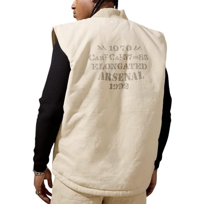 Jordan Craig Military Tarp Dealer Utility Vest (Natural) 91775V