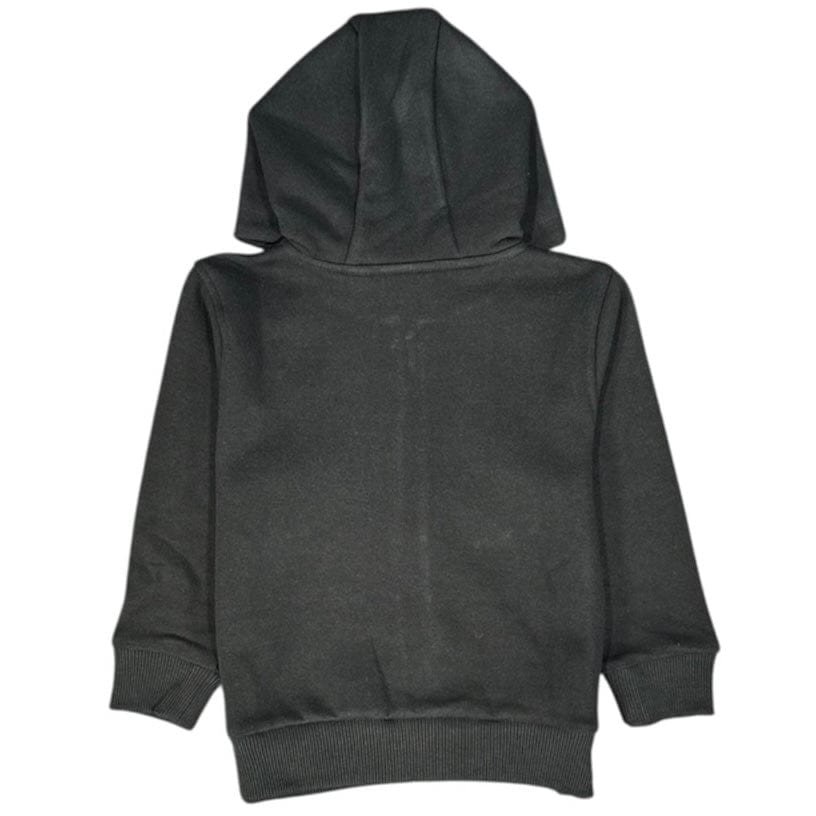 Kids Lacoste Kangaroo Pocket Zip-Up Hoodie (Black) SJ9723-51