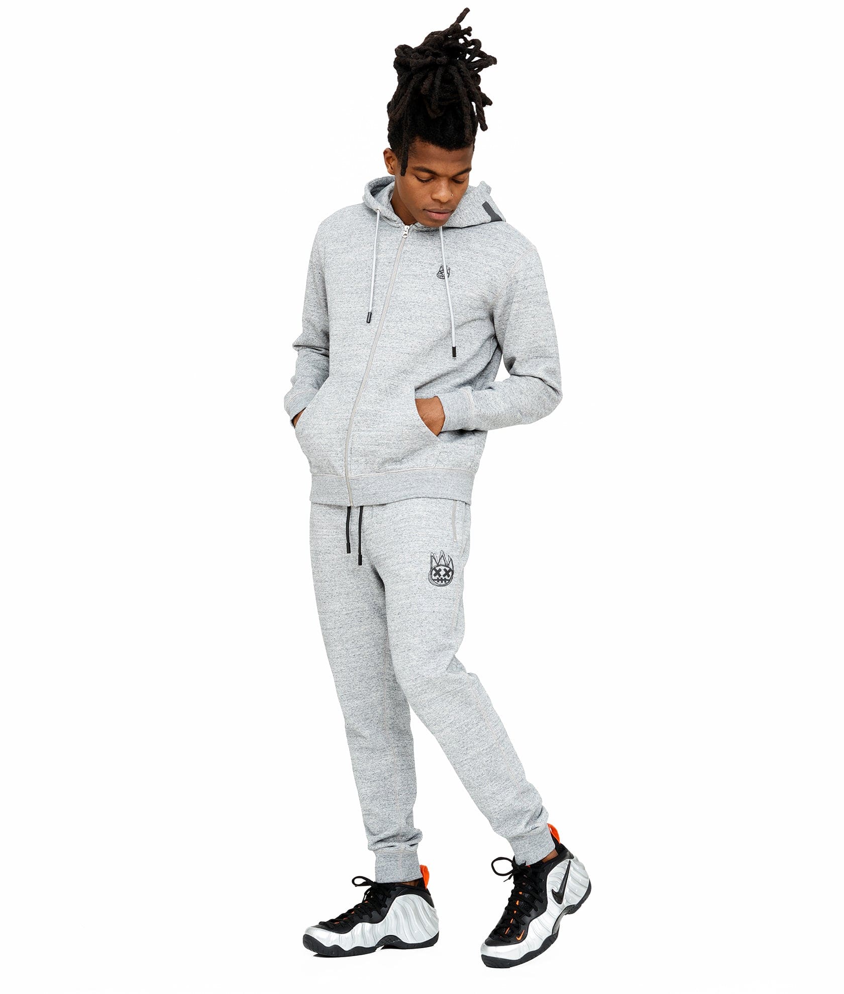 SWEATPANT IN HEATHER GREY
