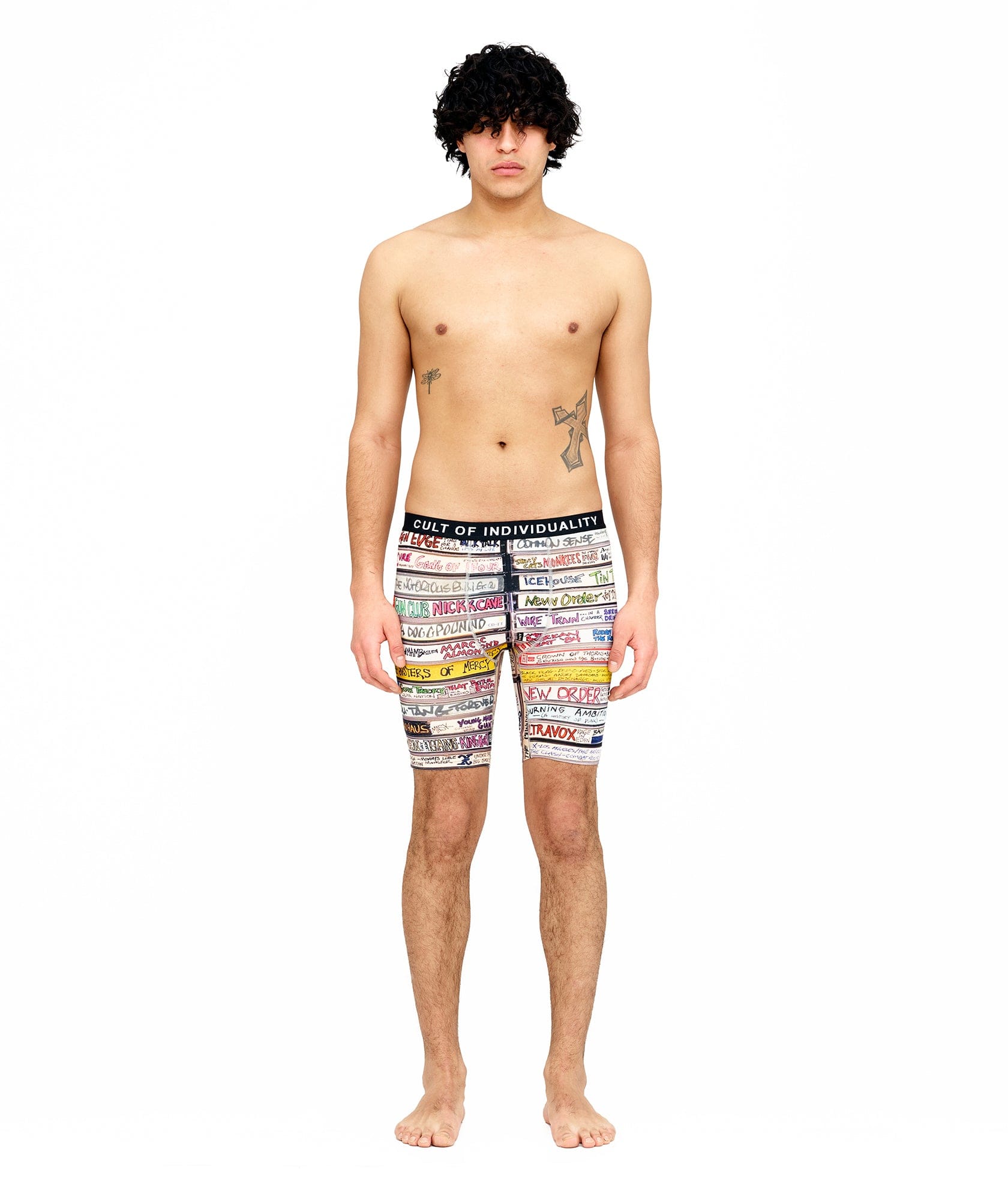 CULT BRIEFS 2 PACK "CASSETTS" PRINT/GOLD SOLID