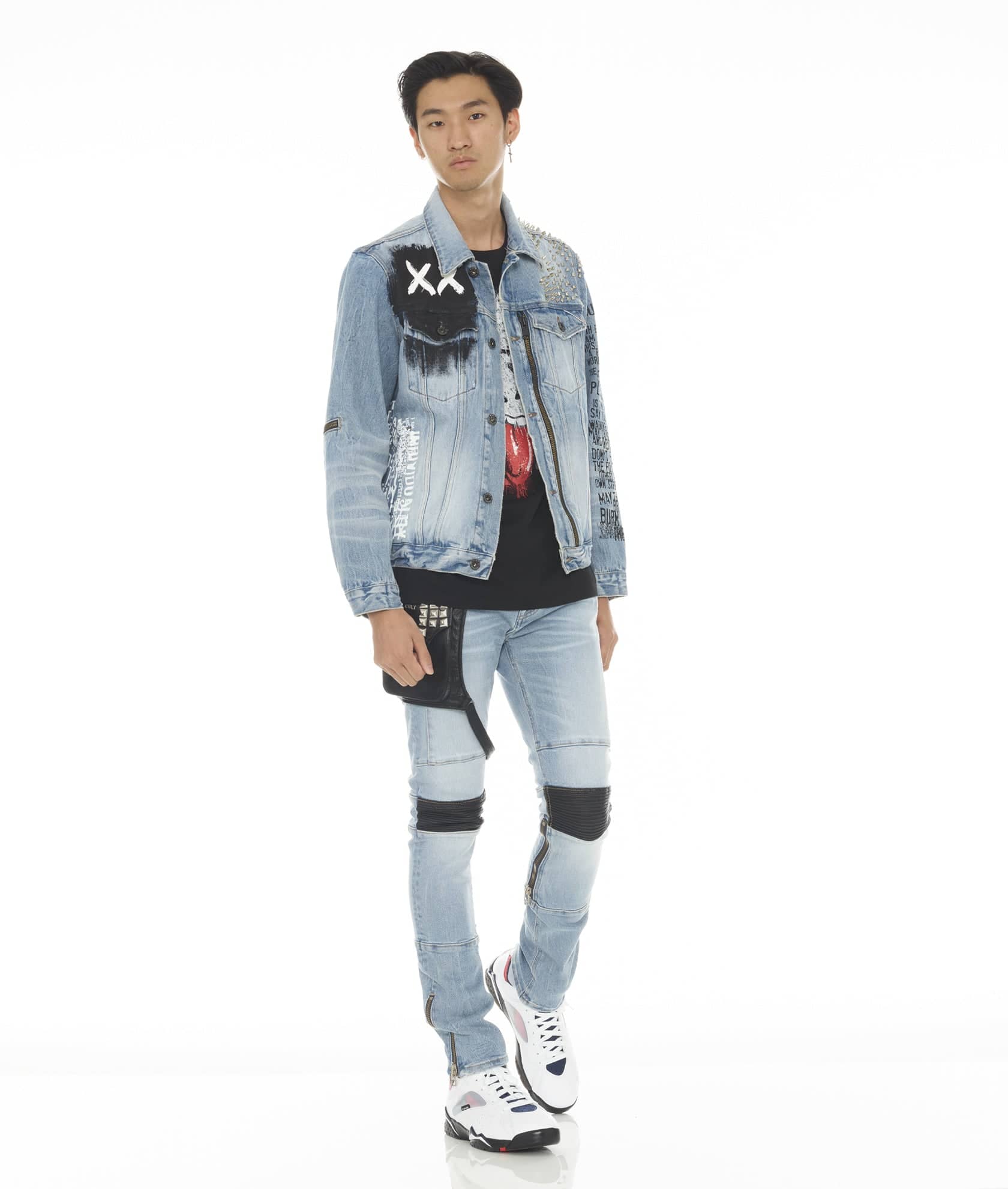 Punk Moto Stretch In Pollock