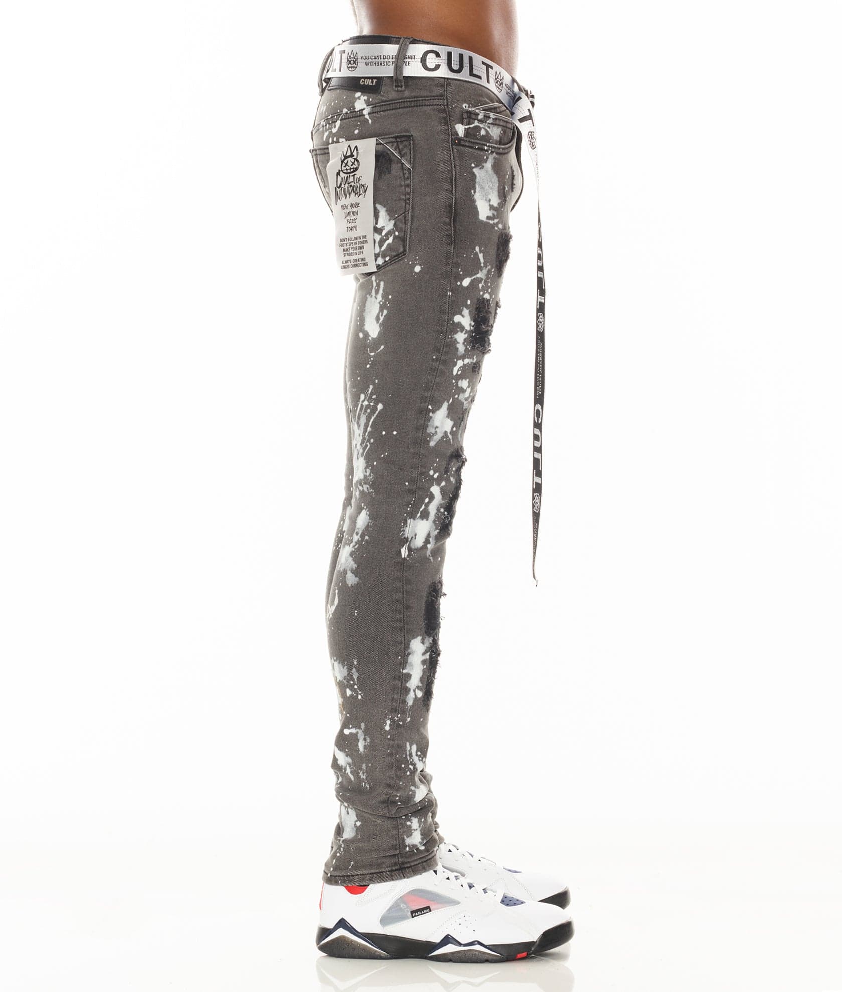 PUNK SUPER SKINNY IN CINDER