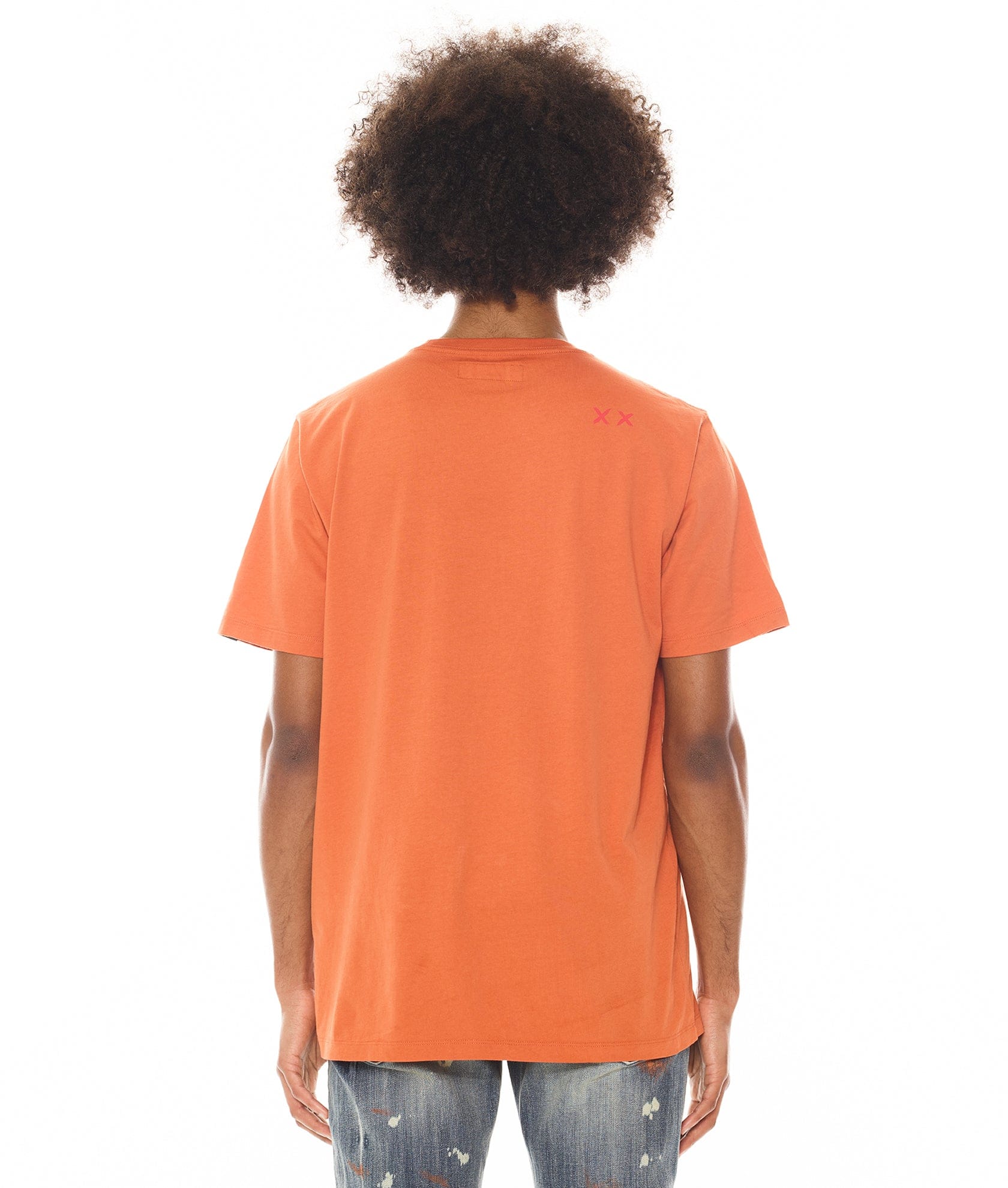 SHORT SLEEVE CREW NECK TEE "F**K FOREVER" "SEX PISTOLS" IN ARABESQUE