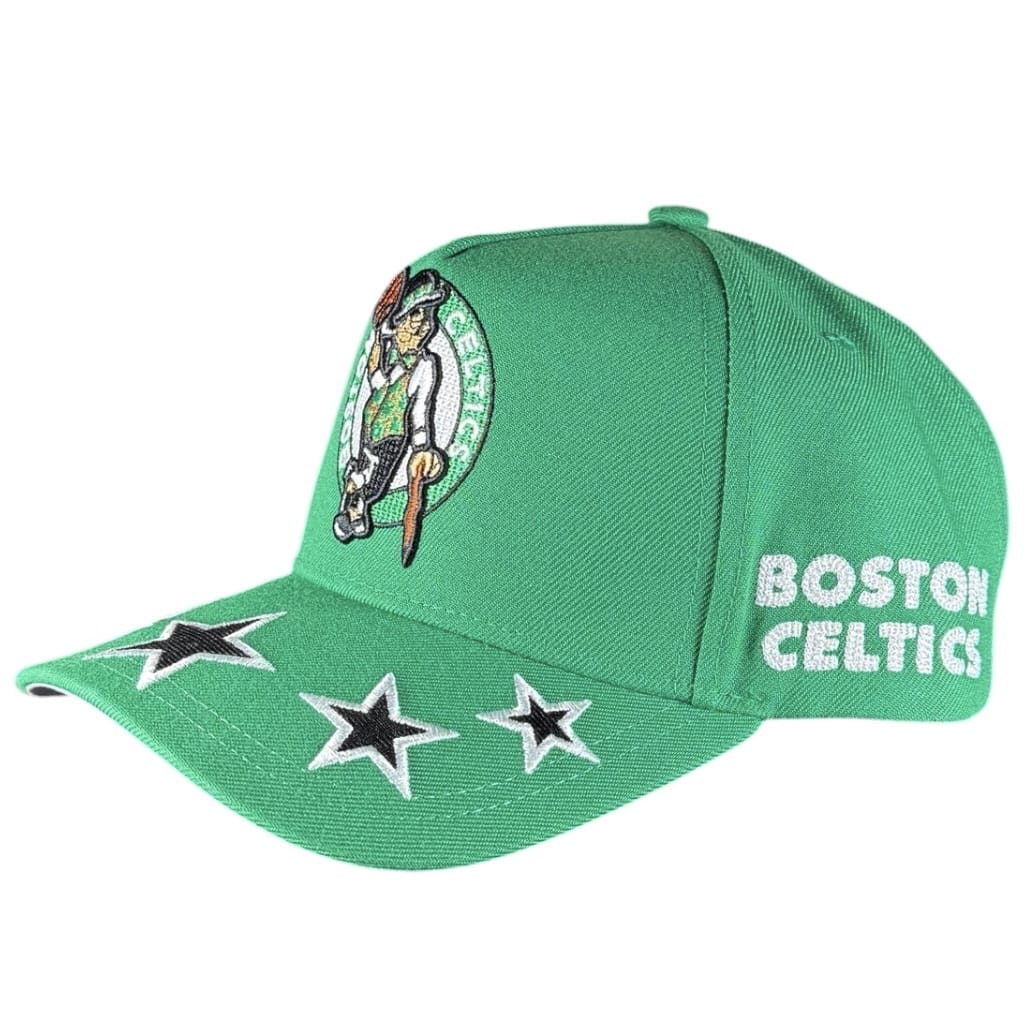 Mitchell & Ness NBA Boston Celtics Shining Stars Snapback (Green)