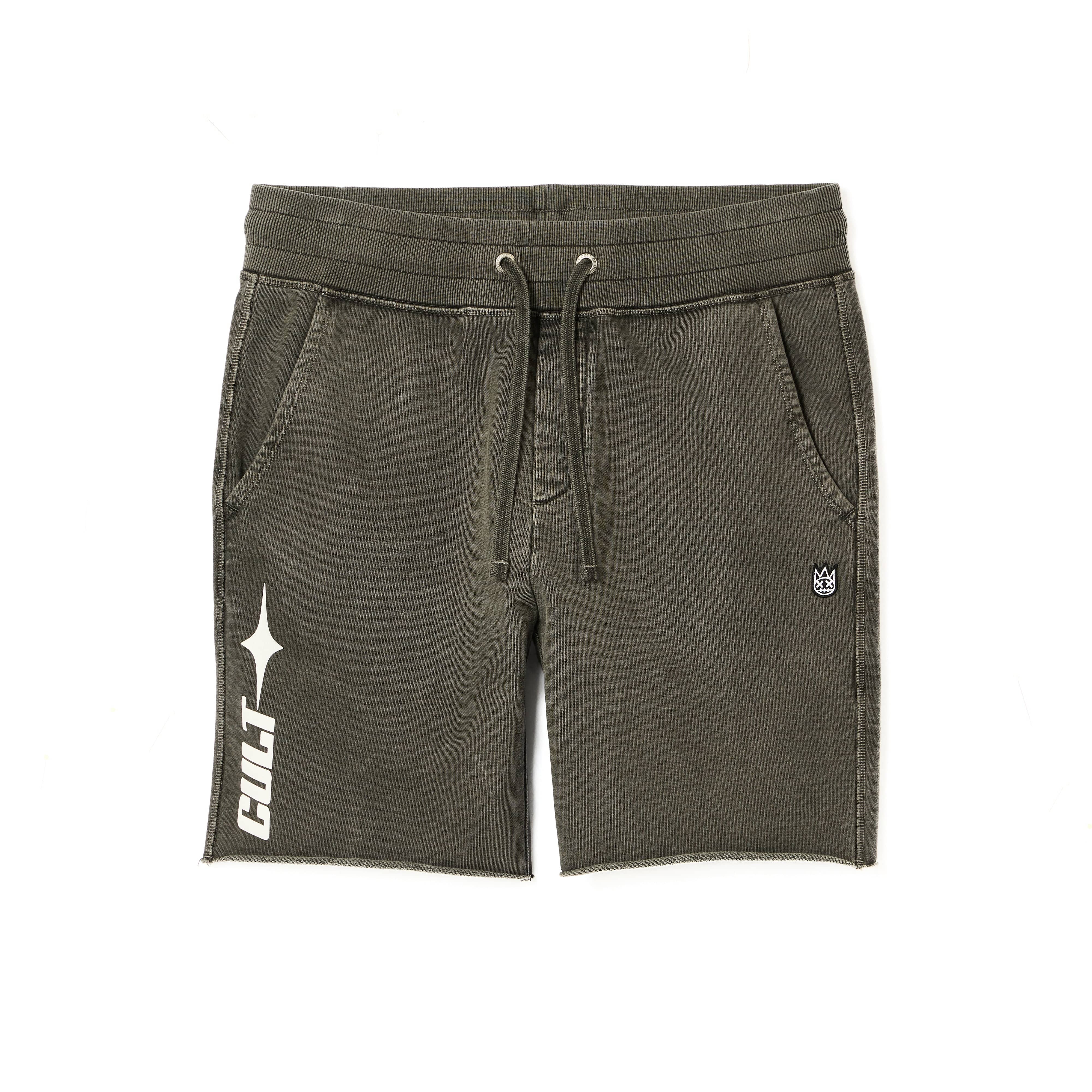 Cult's French Terry Sweatshorts in Steel
