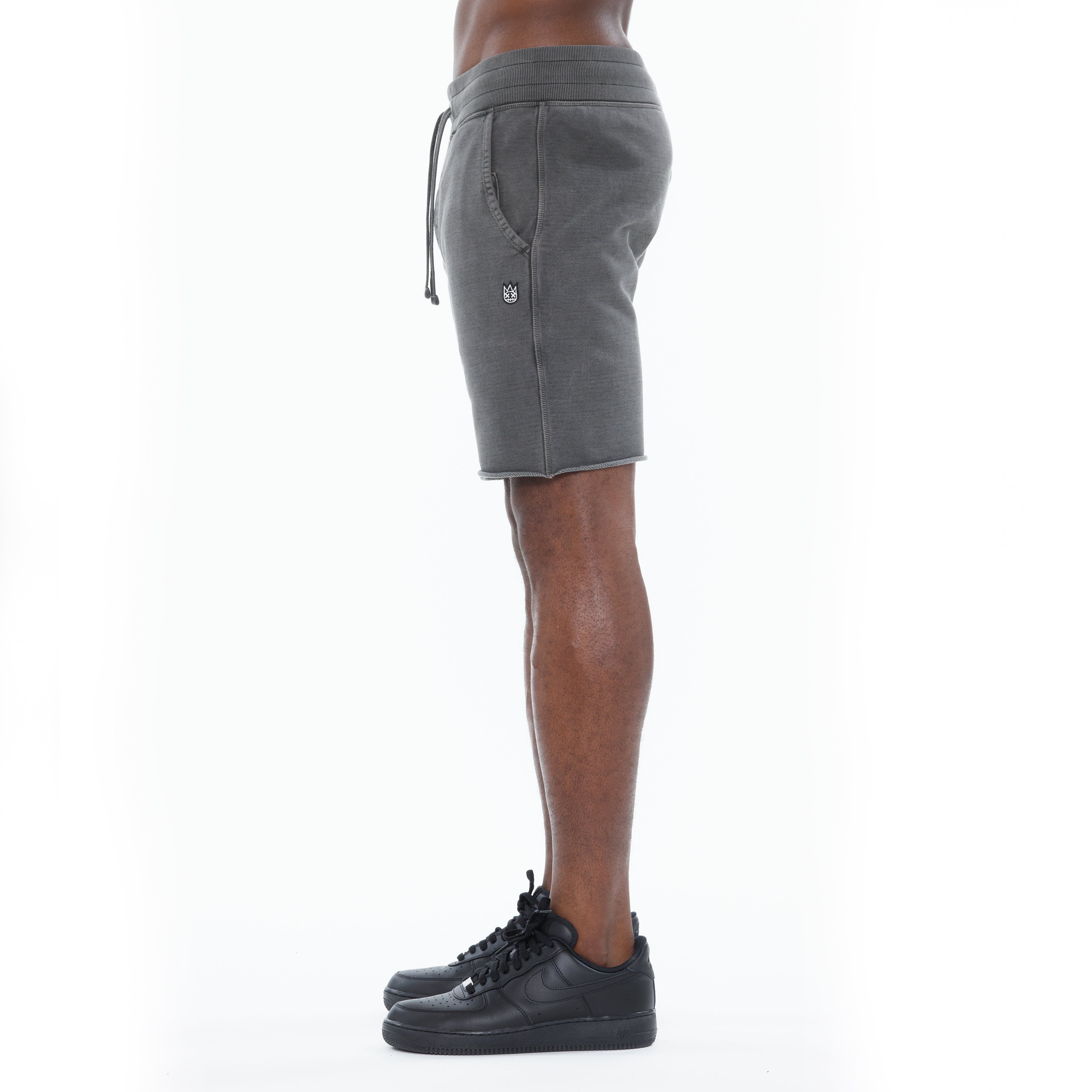 Cult's French Terry Sweatshorts in Steel