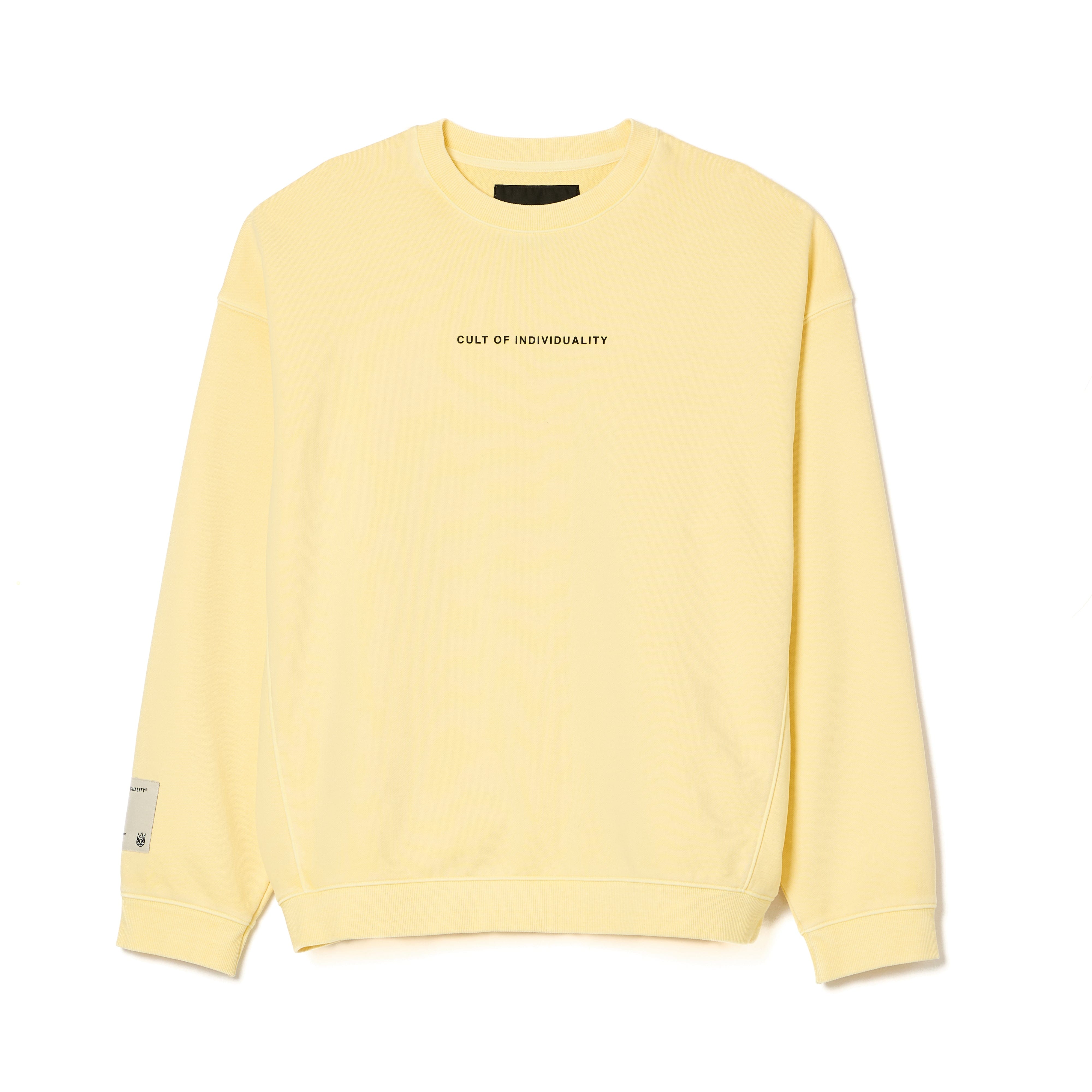 Cult's Crew Neck Fleece in Banana