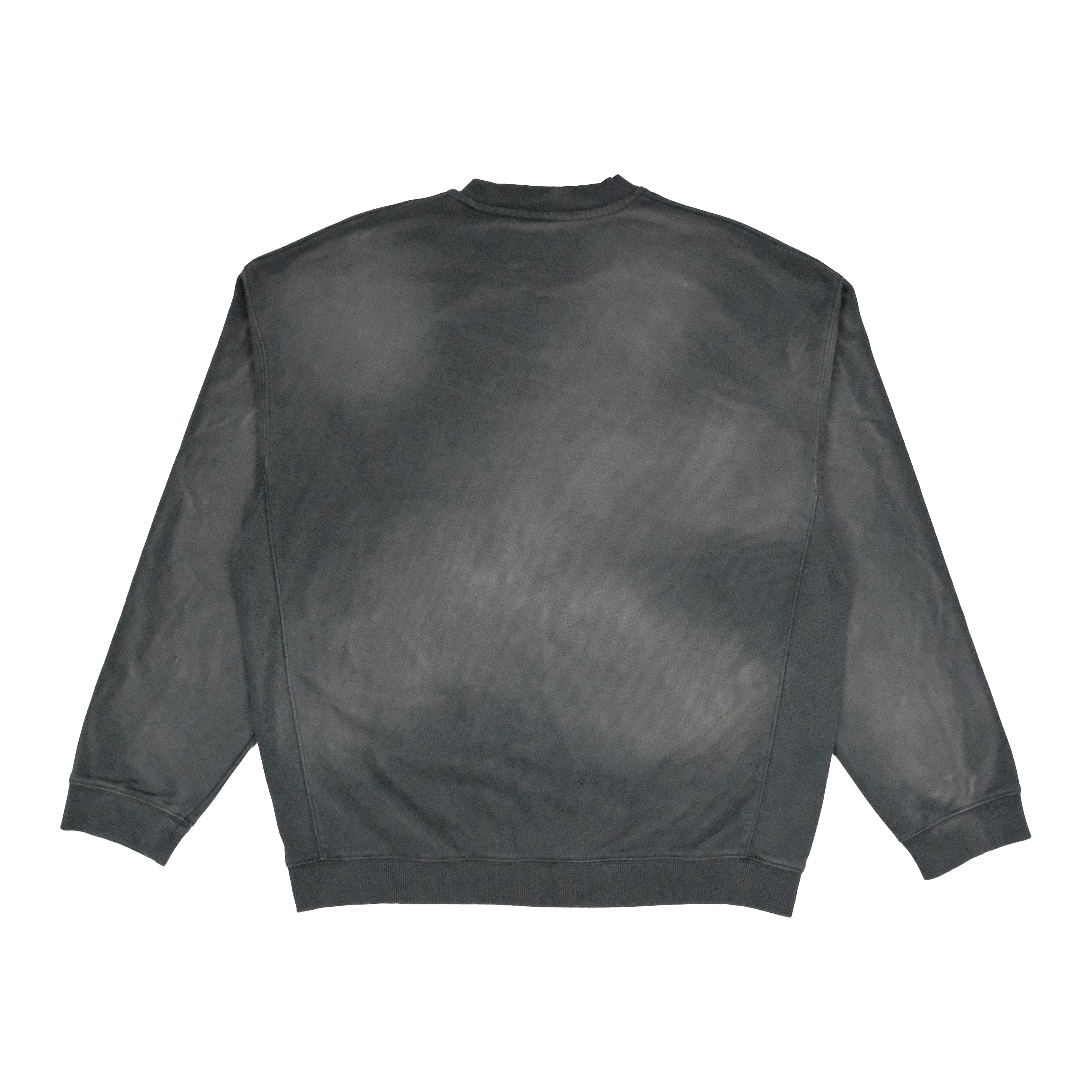 Cult's Crew Novelty Sweatshirt in Vintage Charcoal