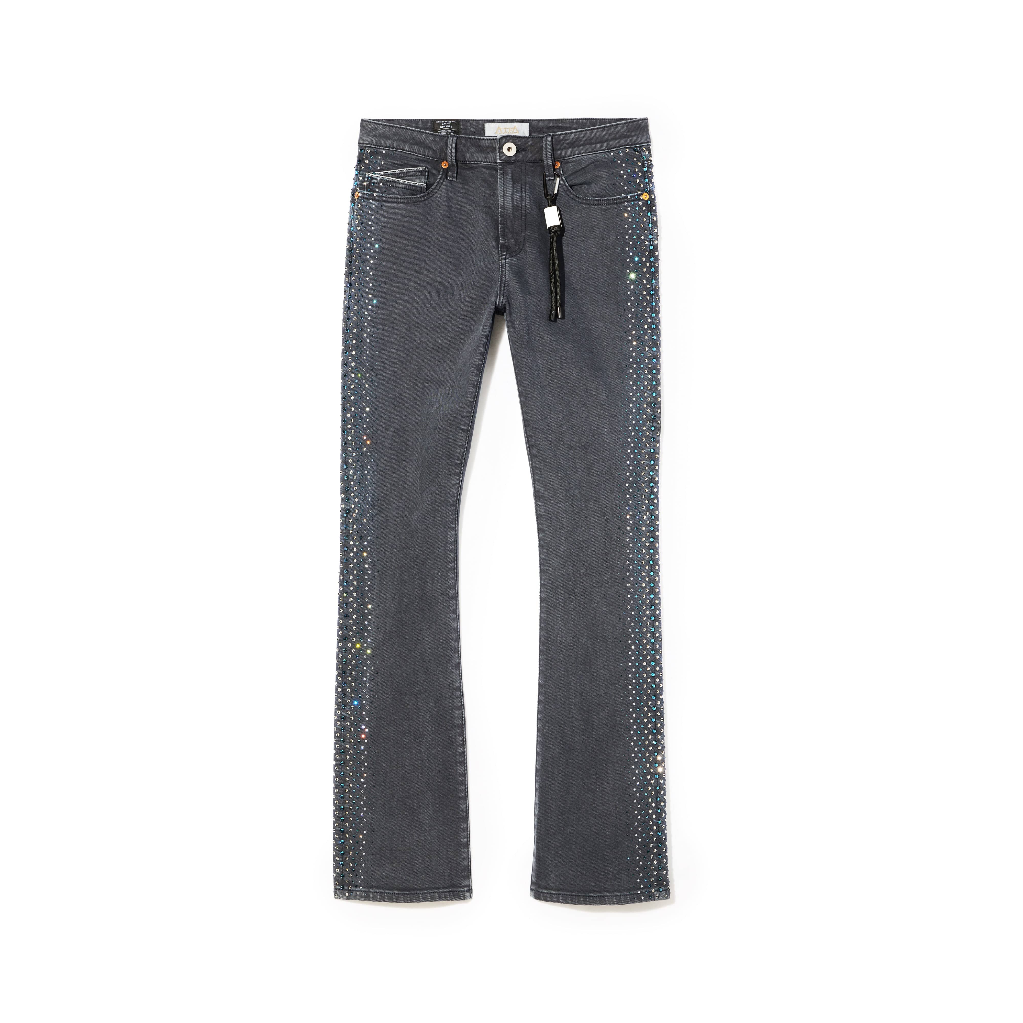 Cult x El Alfa Premium Lenny Bootcut 603 Jeans in Noir