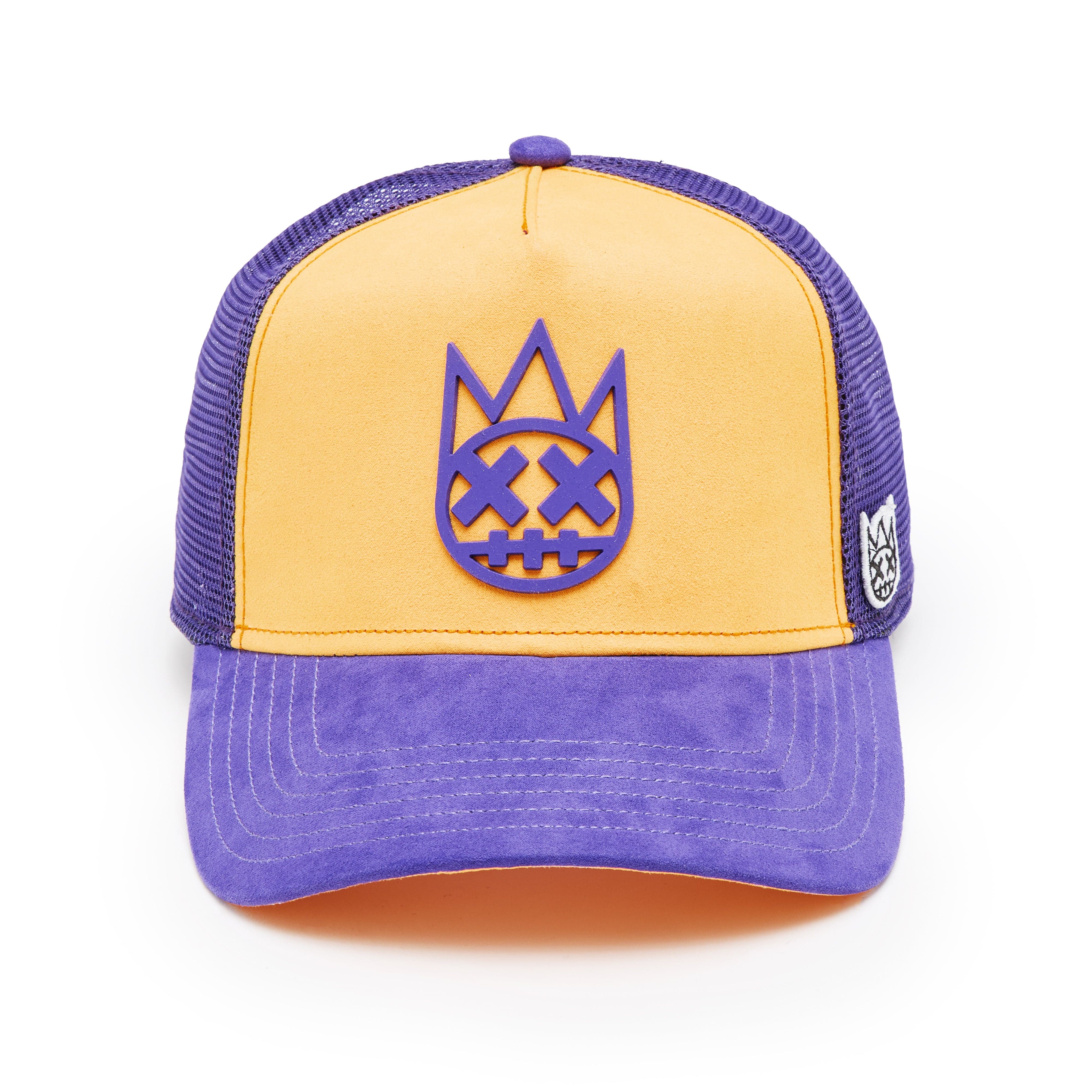 Cult's Logo Mesh Back Trucker Hat "Shimuchan" in Neon Orange