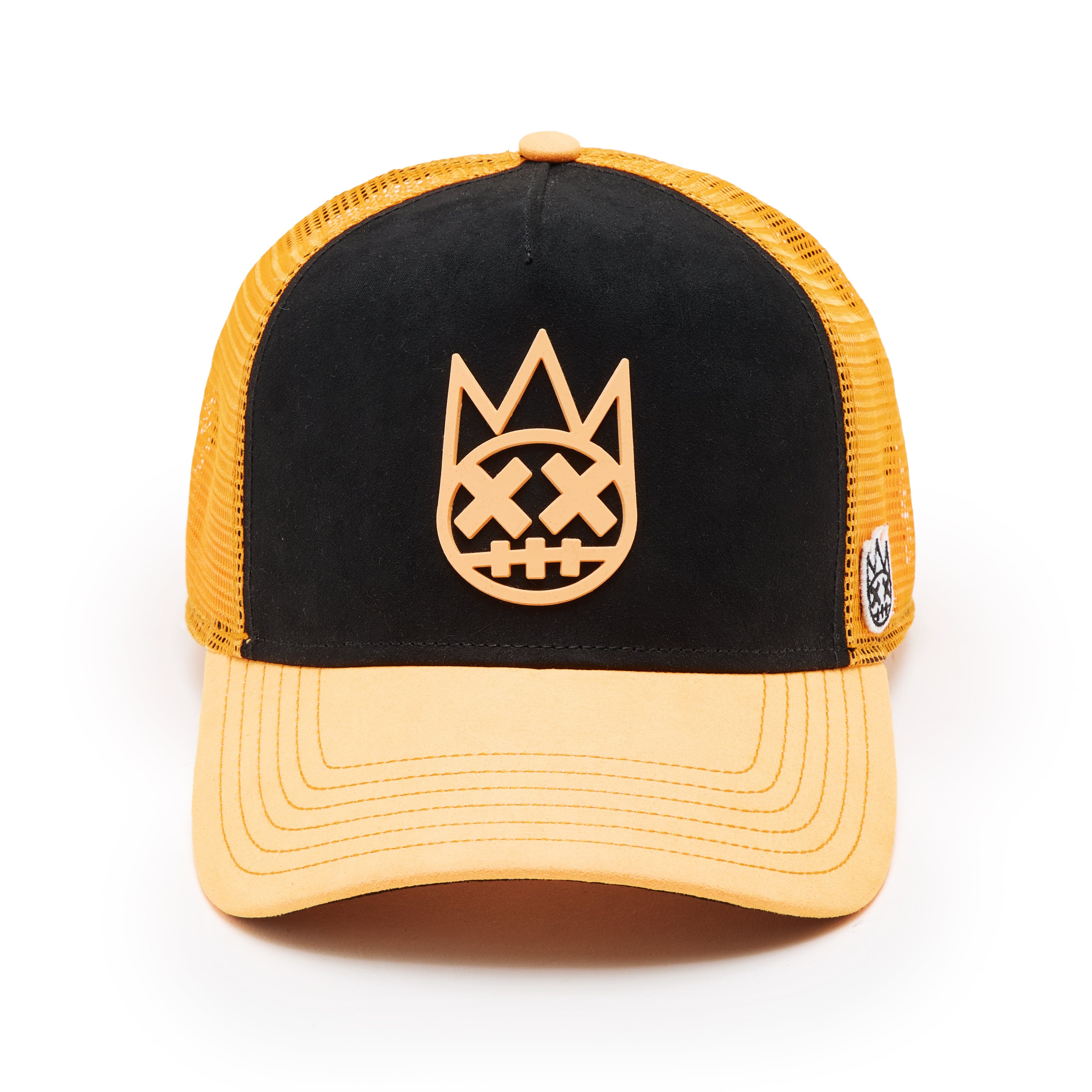 Cult's Logo Mesh Back Trucker Hat "Shimuchan" in Black