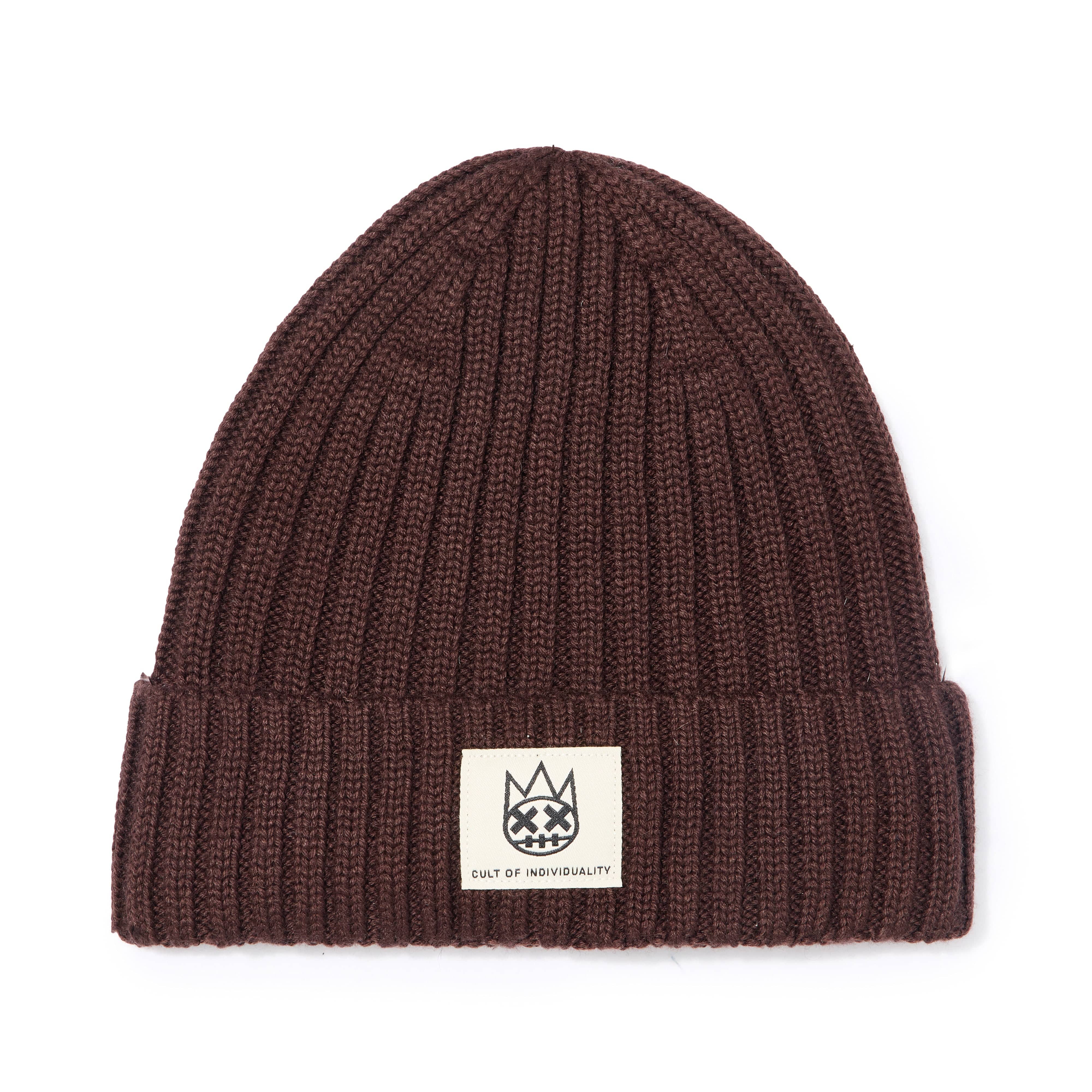 Cult's Knit Hat in Chocolate