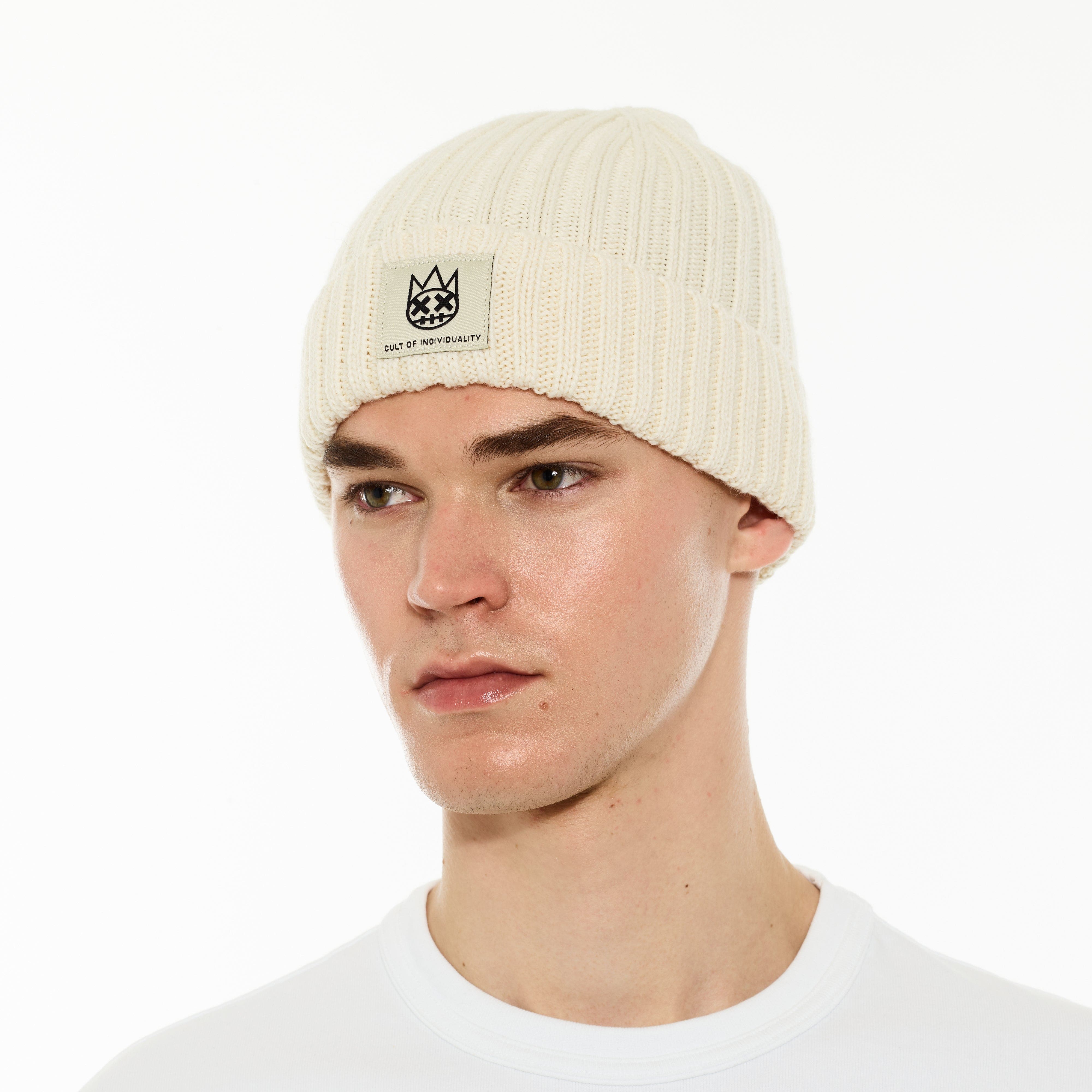 Cult's Knit Hat in Winter White