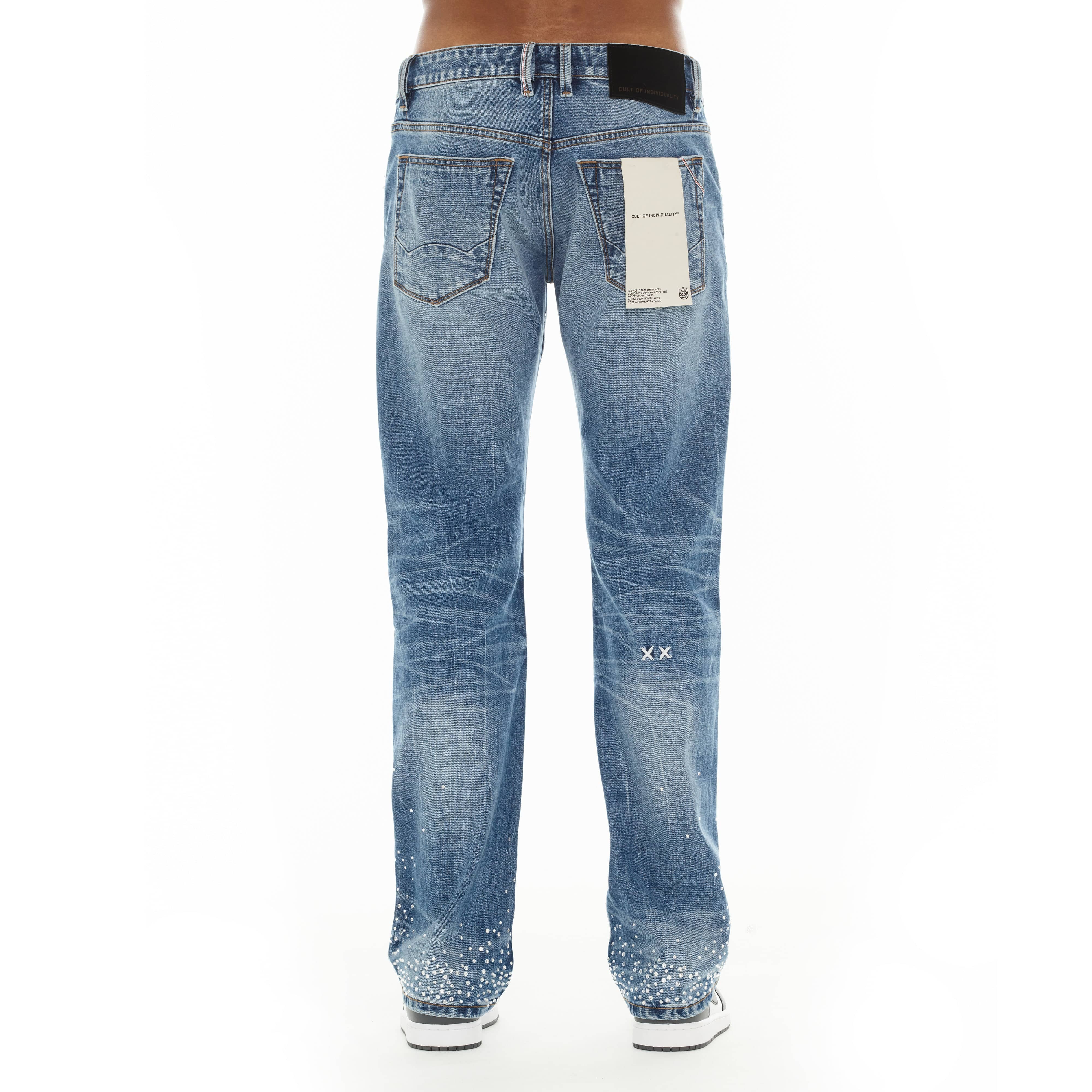 Cult's Hagen Relaxed 608 Jeans in Crystal