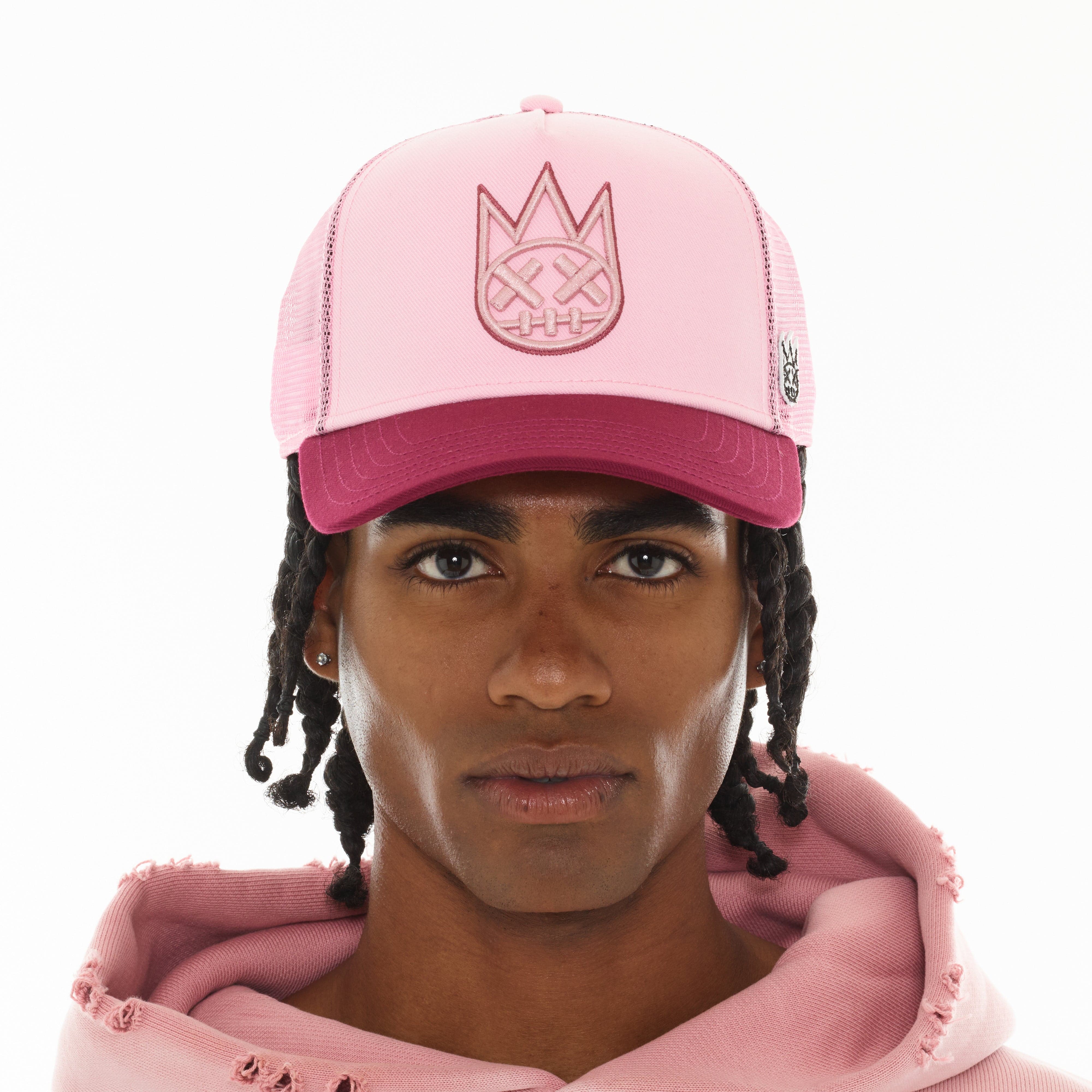 Cult's Logo Mesh Back Trucker Hat In Potpourri
