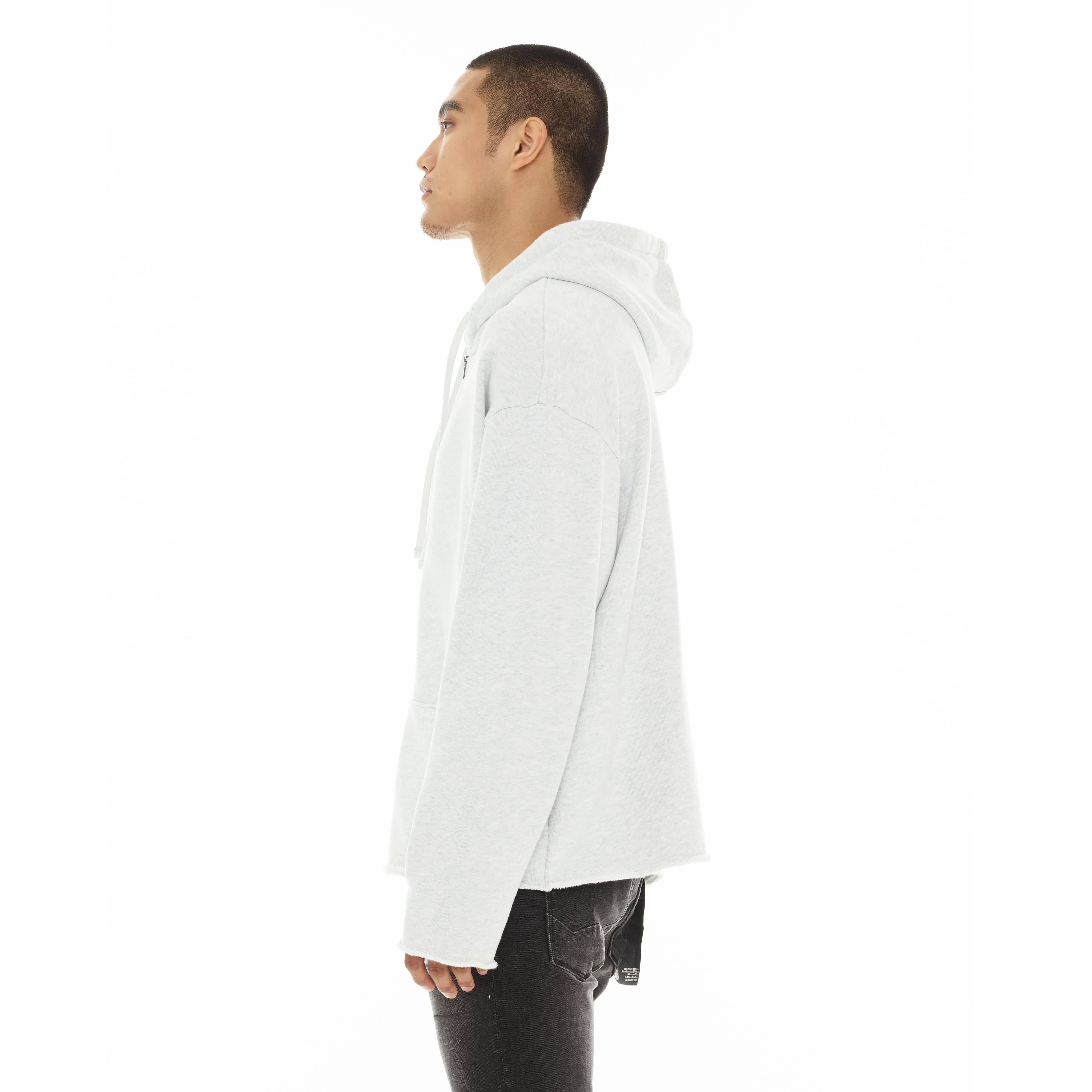 Cult's Zip Hooded Sweatshirt "Core" 620 Grams In Heather Grey