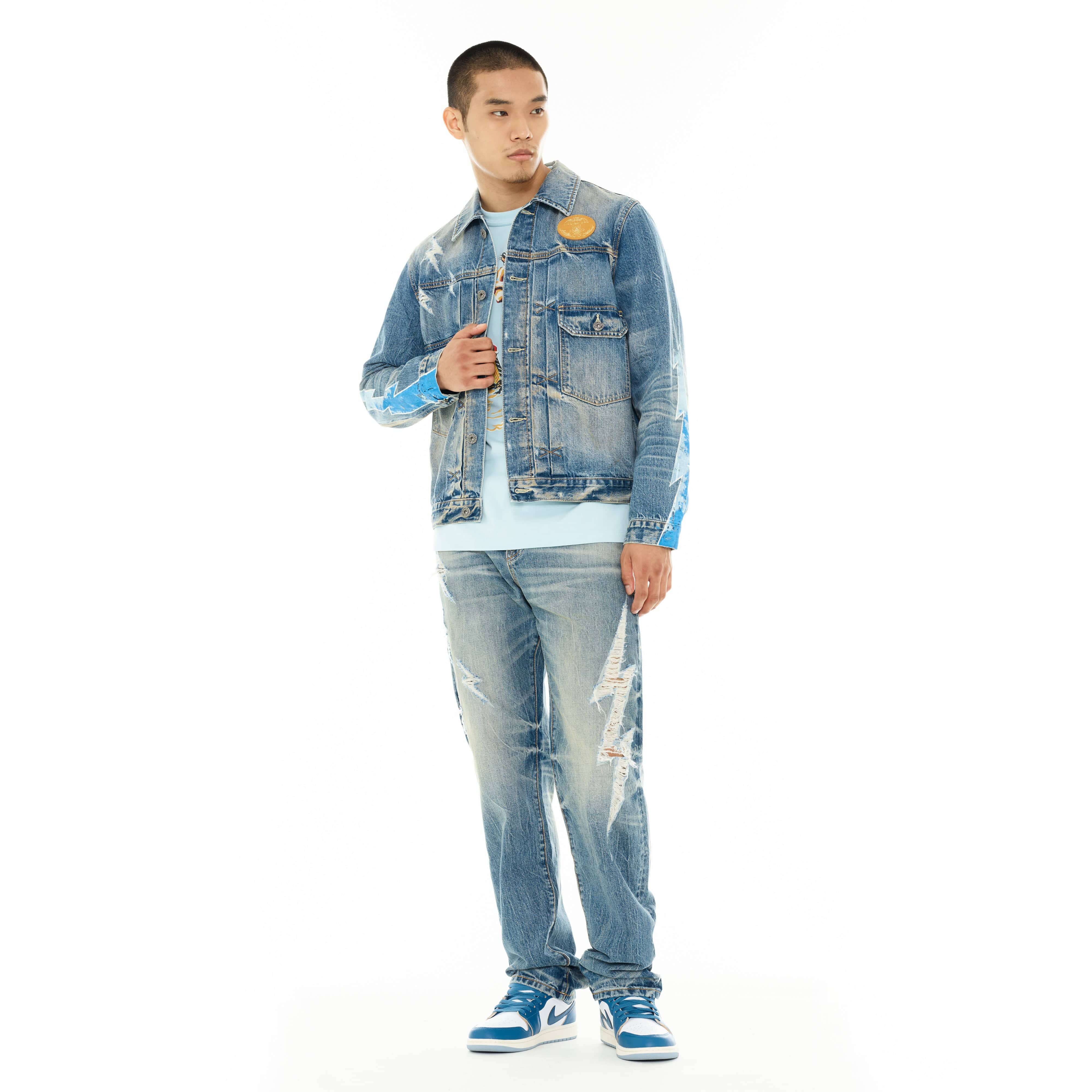 Cult's Lucky Bastard Mac50 Jeans in Acid