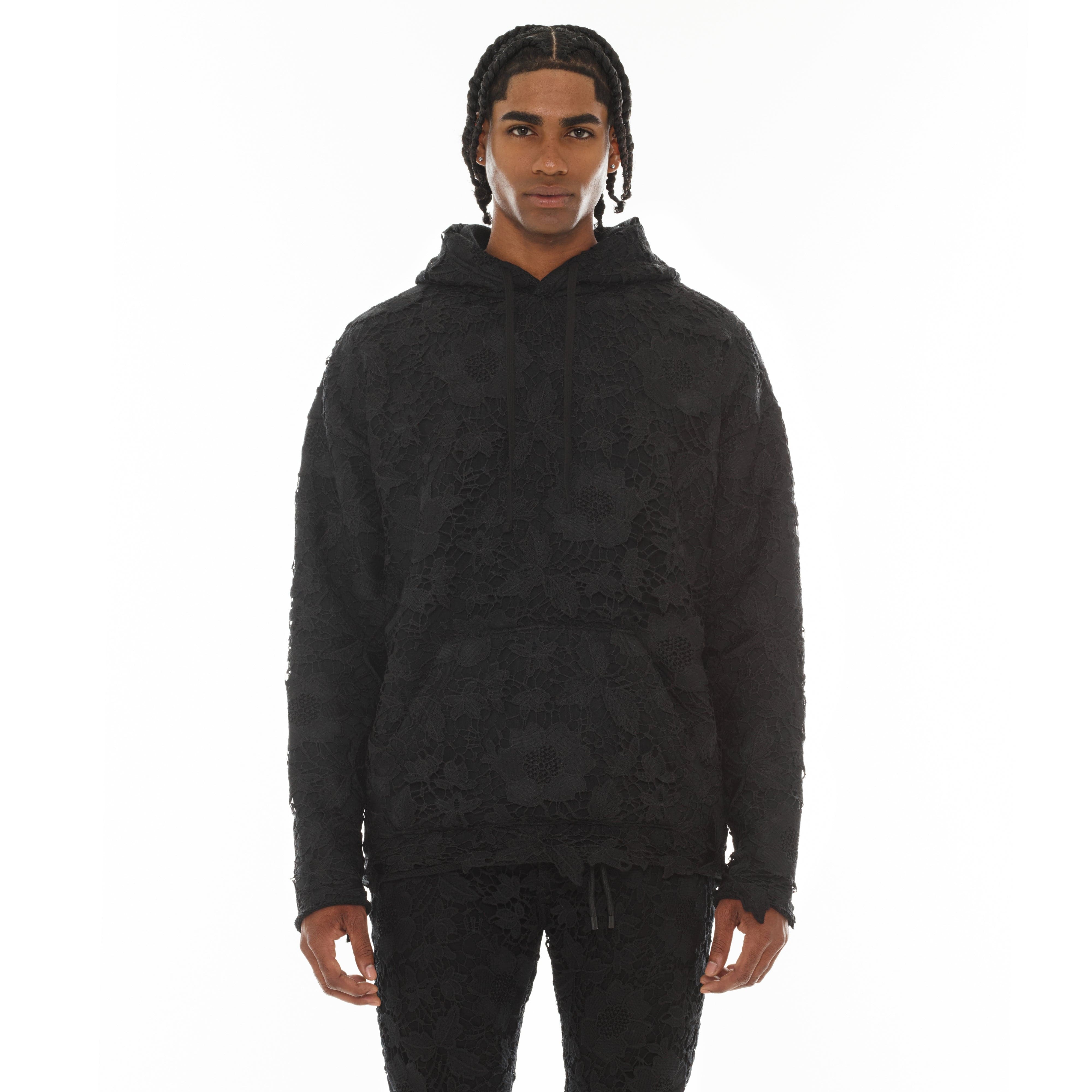 Cult's Signature Pullover Hoody - 550 Grams French Terry in Lace