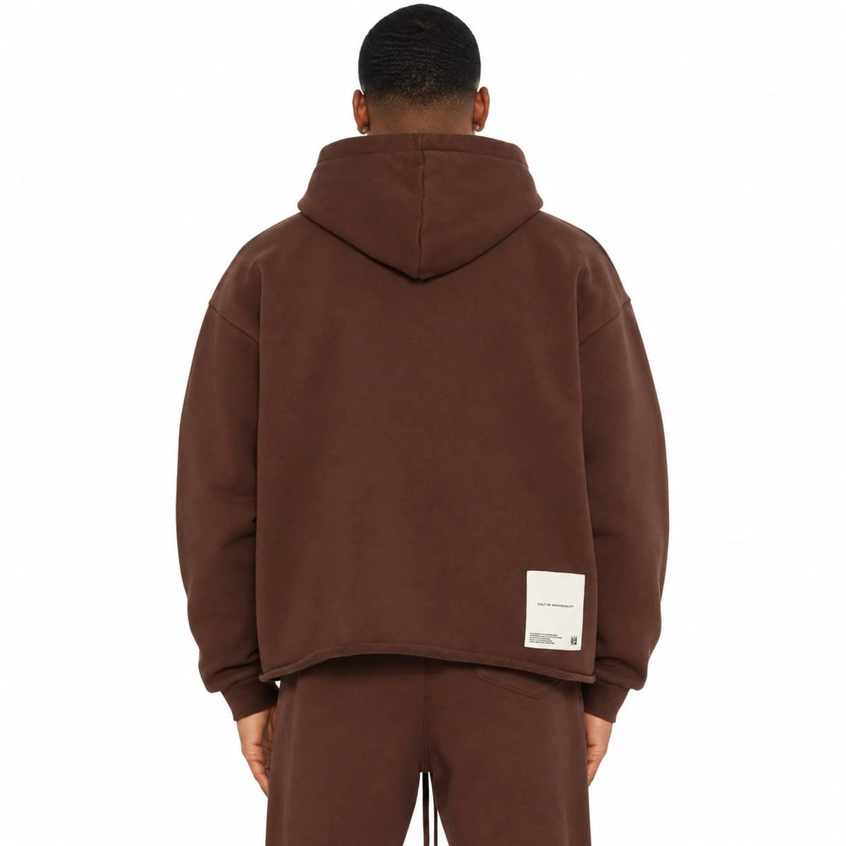 Cult Of Individuality French Terry Zip Hoodie & Sweatpants Set (Pinecone)