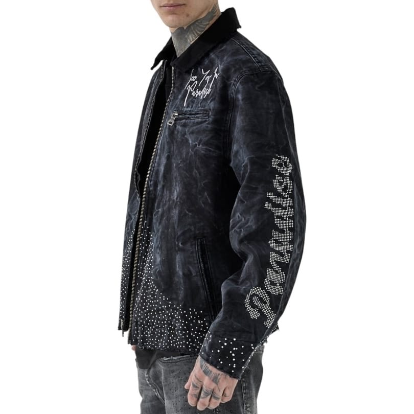 See You In Paradise Lucid Dreams Work Jacket (Vintage Black) 91671