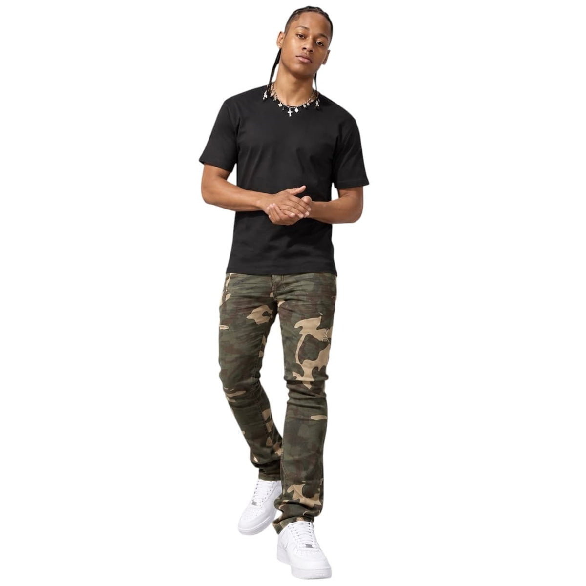 Jordan Craig Martin Stacked Deployment Twill Pants (Woodland) JTF2379C