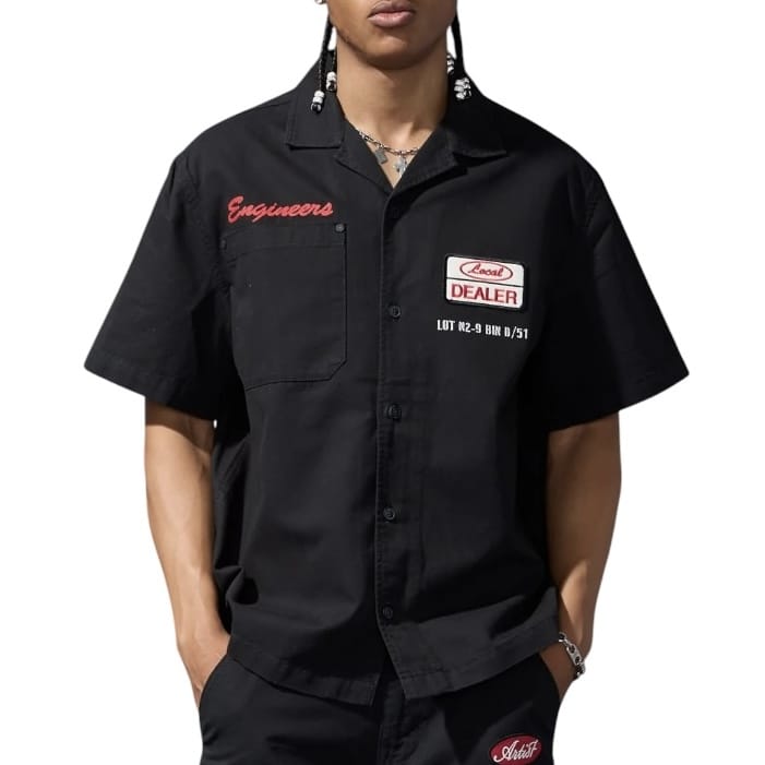 Jordan Craig The Re-Up Mechanic Shirt (Black) 2058