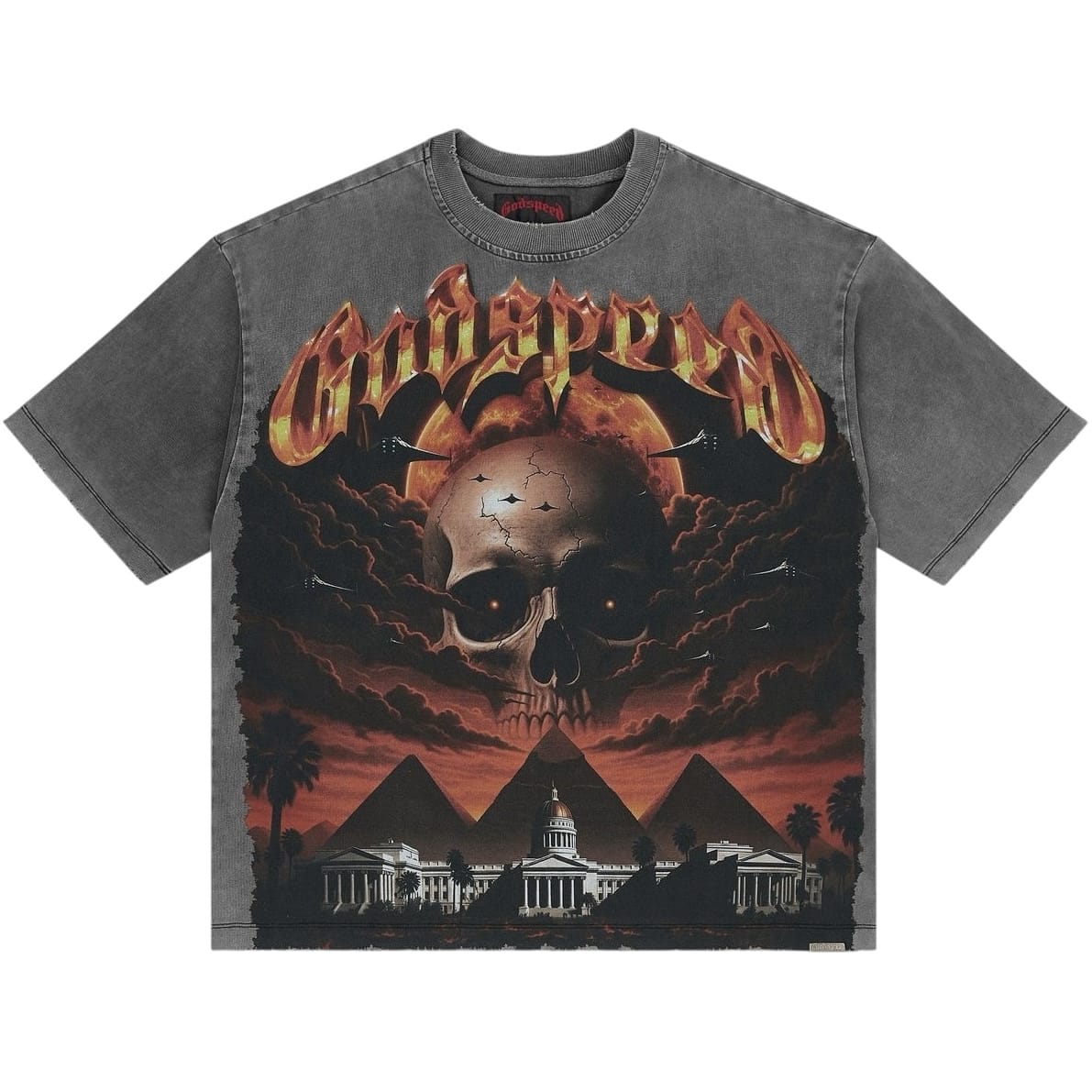 Godspeed Echoes Of Empires Tee (Grey)