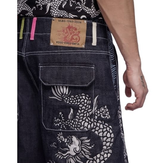 Valabasas Nexoza Denim Shorts (Indigo) VLBS-VSH2-1046