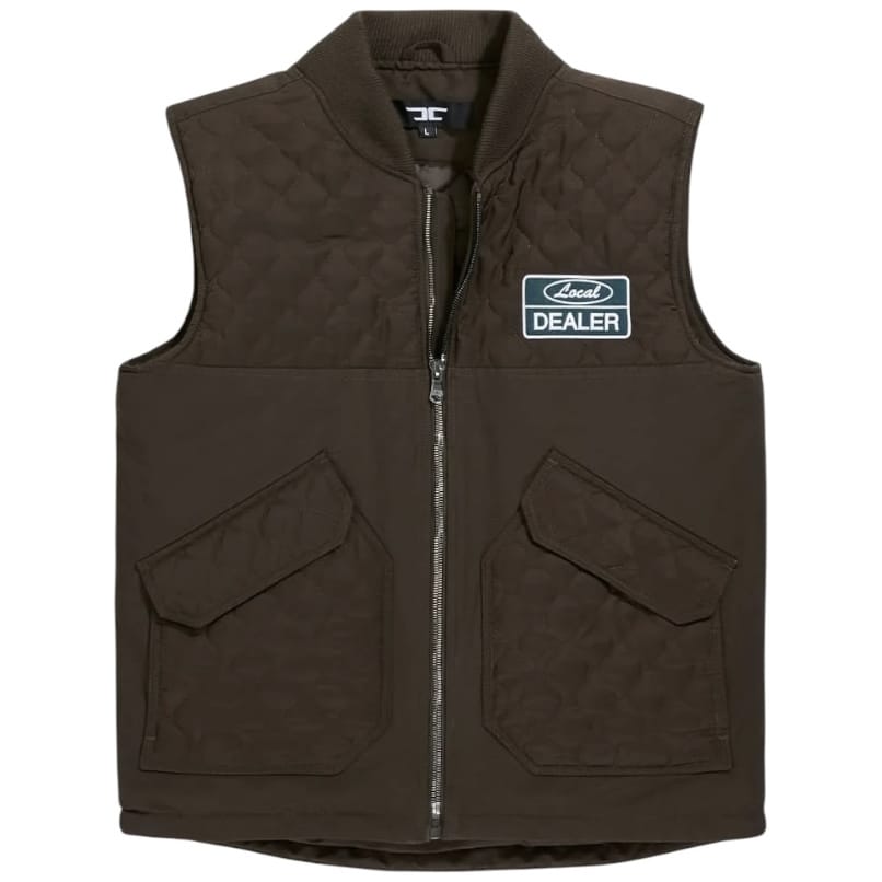 Jordan Craig Local Dealer Service Quilted Vest (Chocolate) 91773V