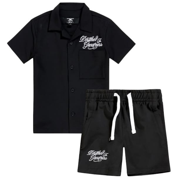 Kids Jordan Craig Heavenly Set (Black) 2080K/2080SK