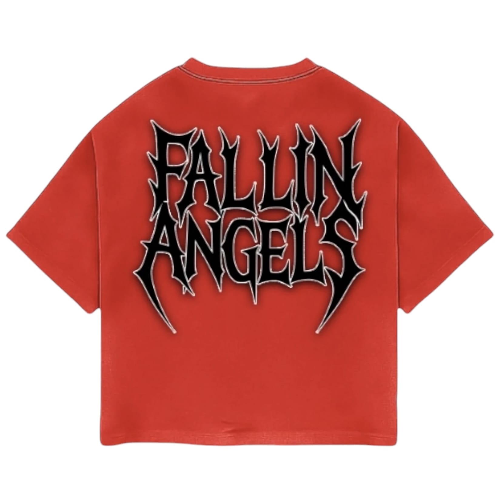 Shattered Hearts Fallin Angels Tee (Red)