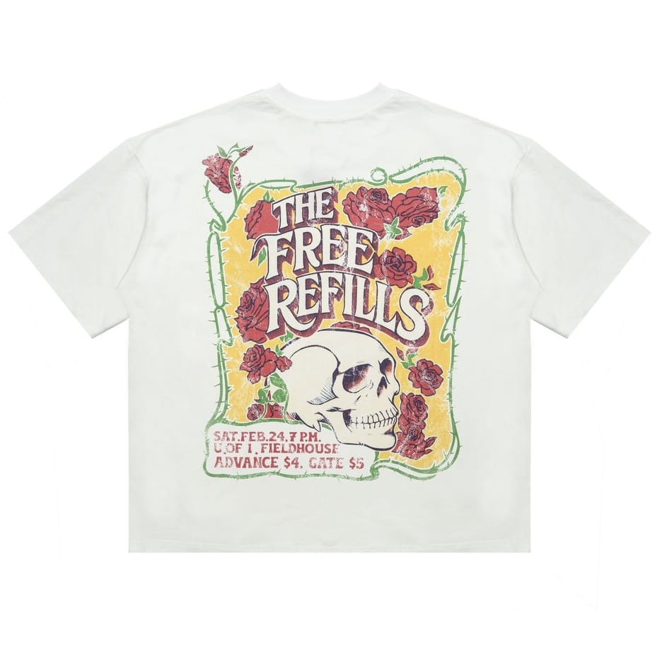 Free Refills Dead Tee (Off White) FR-S26-093