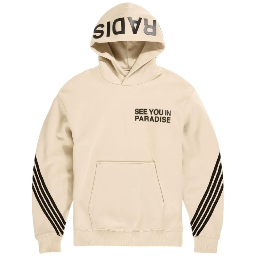 See You In Paradise Perfect Pitch Pullover Hoodie (Beige) 9229H