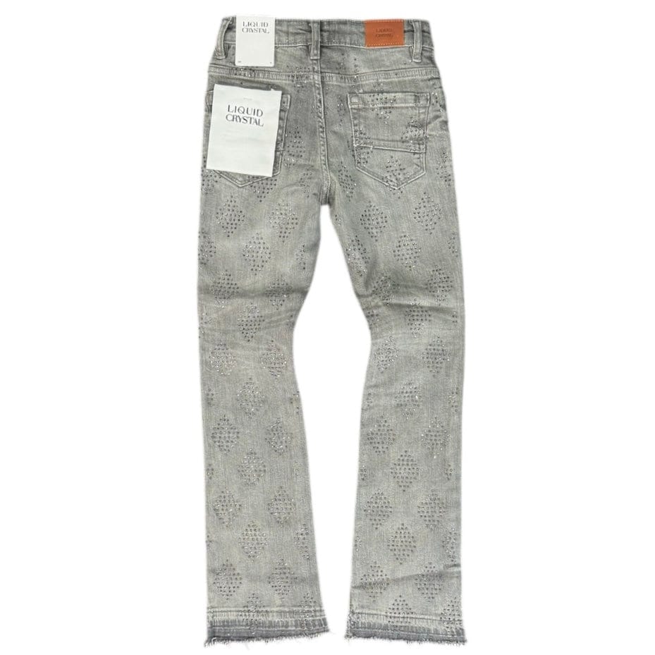 Kids Liquid Crystals Diamond Crystals Denim (Smoked Grey) JTF2317KB