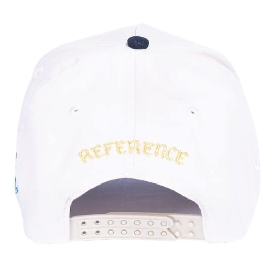 Reference Ligers Script Snapback Hat (Cream/Black) REF855