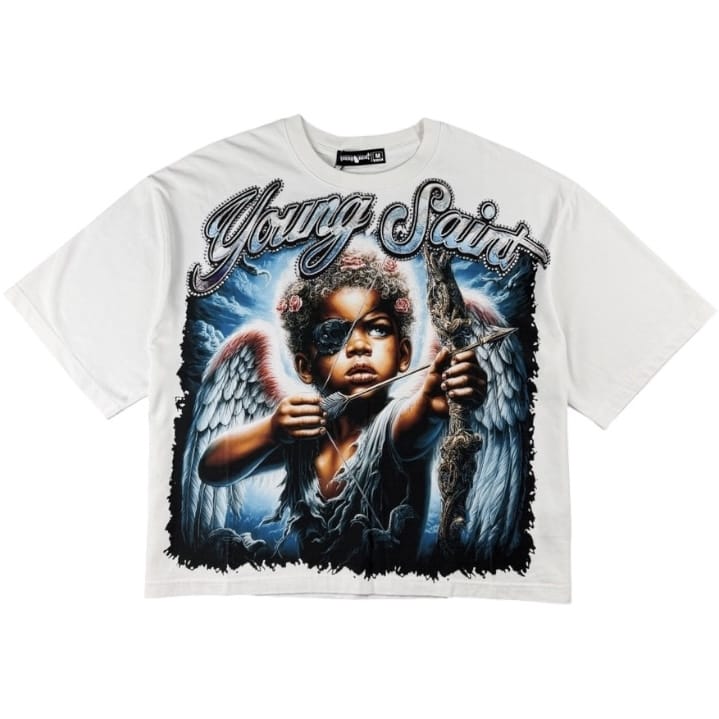 Foreign Brand Young Saint Hawk Tee (White)