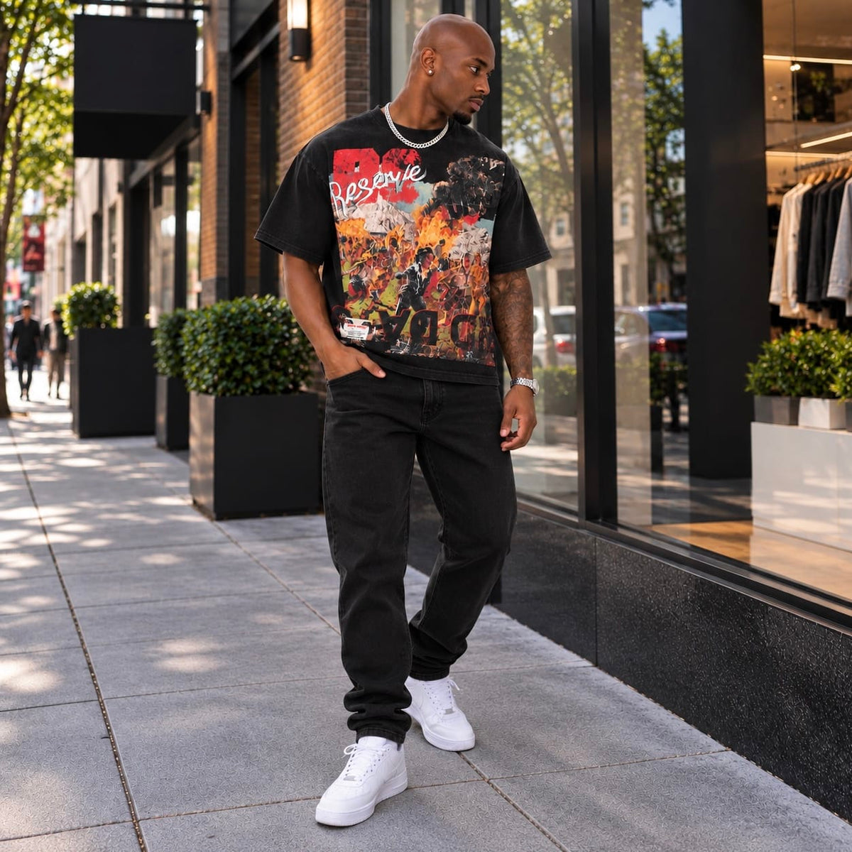 Reserve Catastrophic Tee (Black)