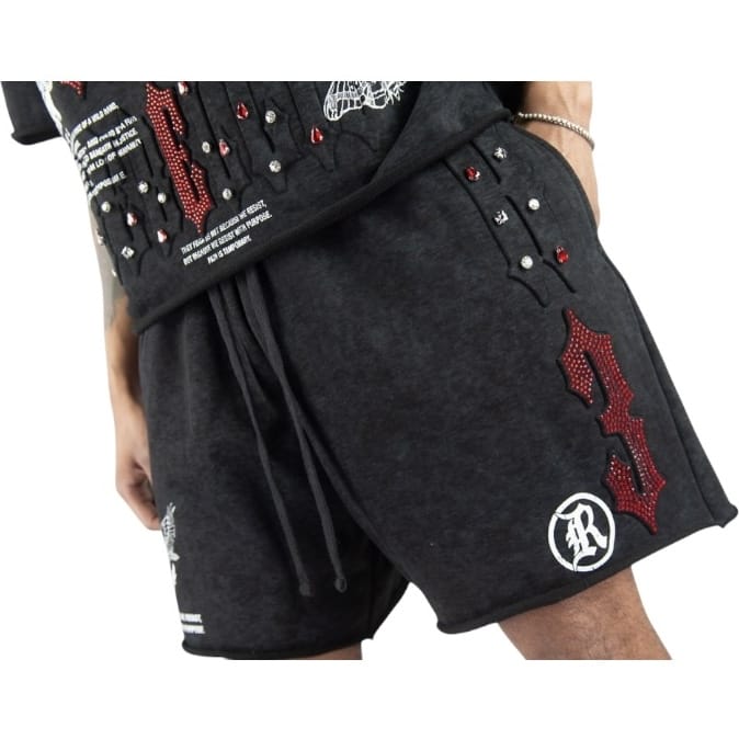 R3bel Denim Multiverse French Terry Set (Ash Black)