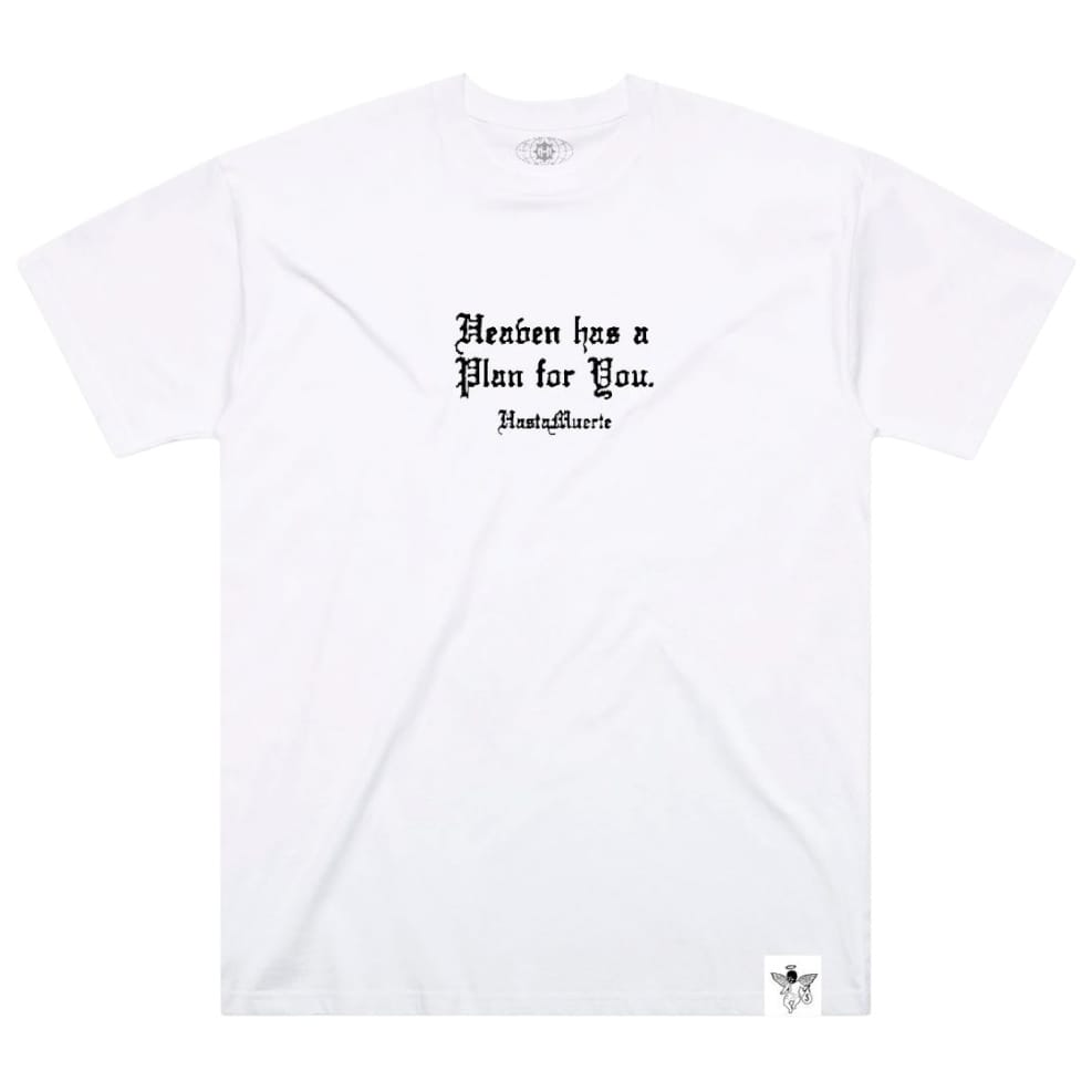 Hasta Muerte Jesus Pendant Tee (White)