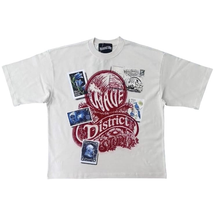 Mr. Wave Vida Oversized Tee (White) WDS-3T004A