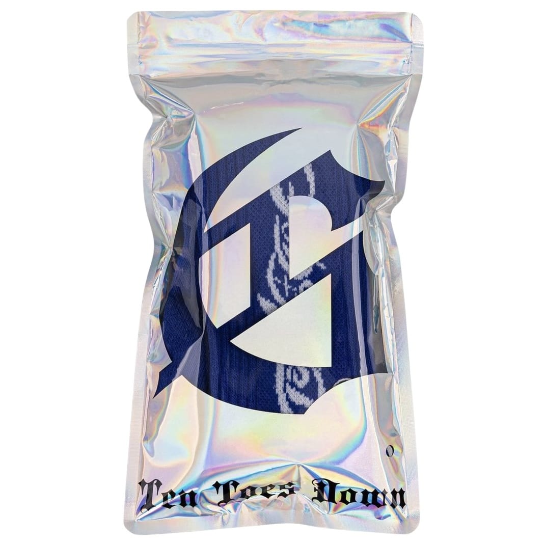 Godspeed New Age Logo Socks (Blue/White)